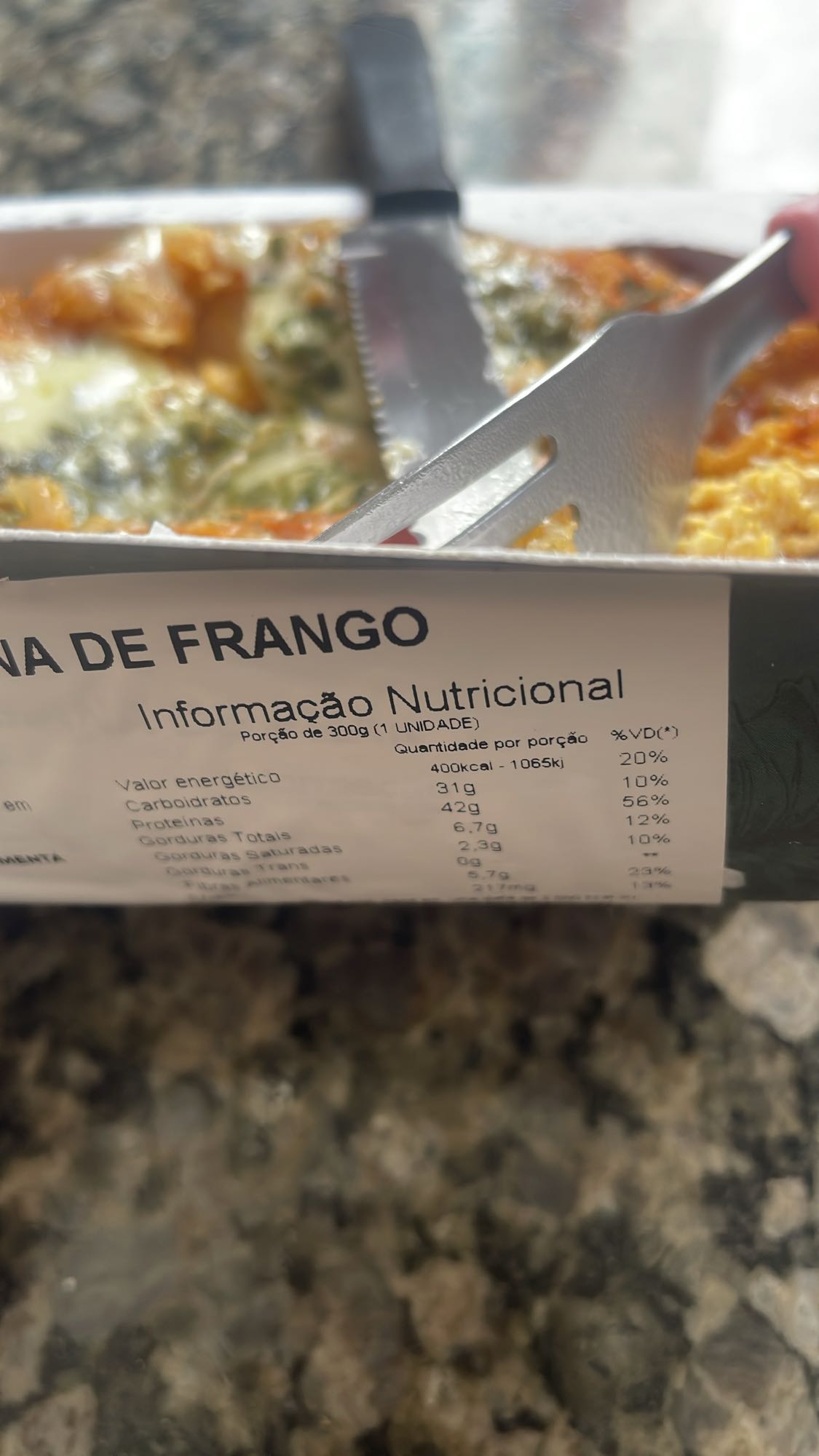 Lasanha de Frango
