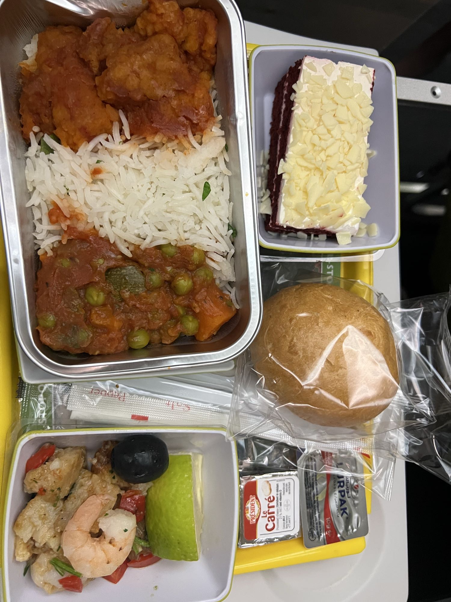 Airlines Fish plate choice