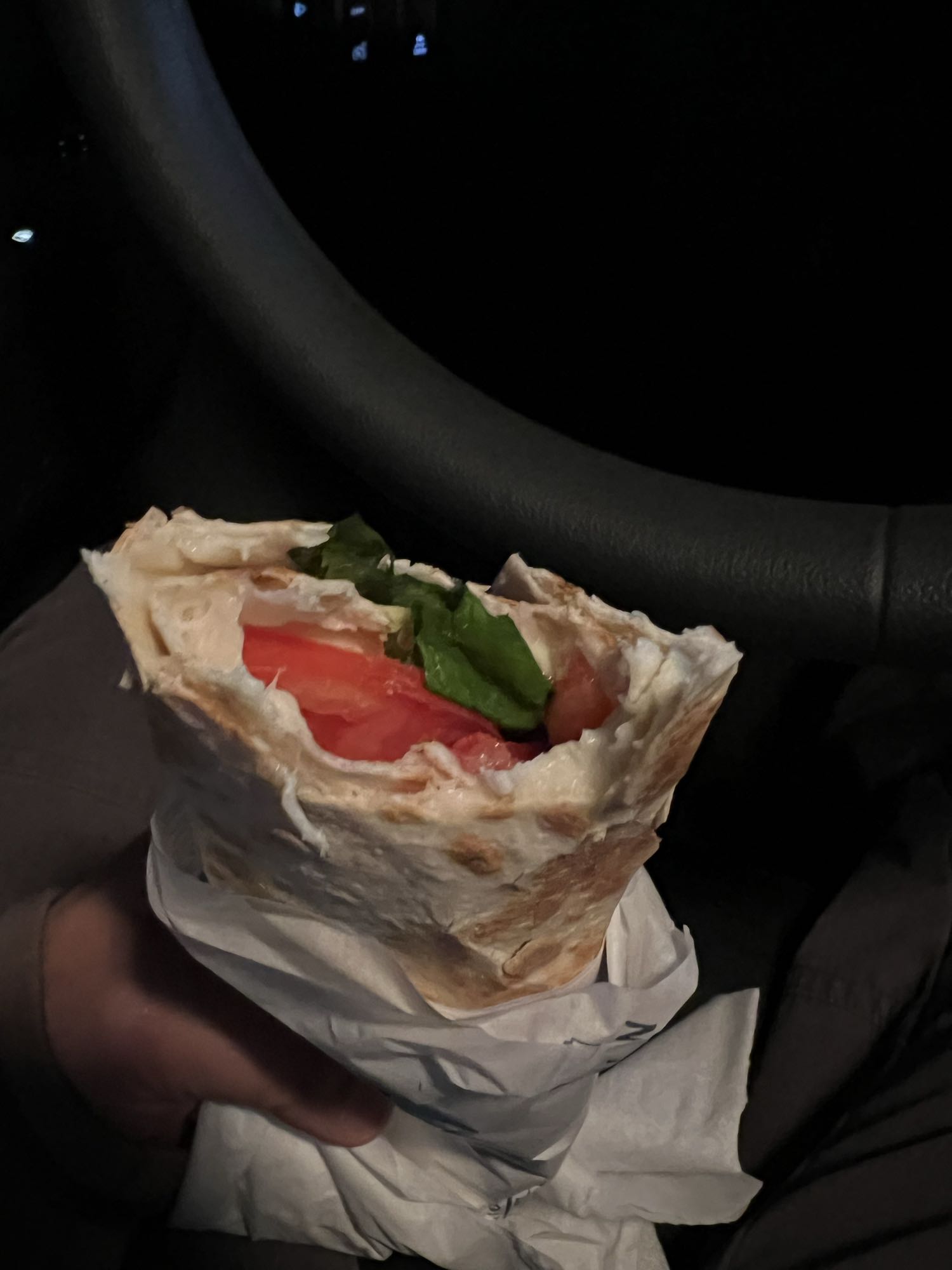 Akkawi cheese wrap (Saj Bread)