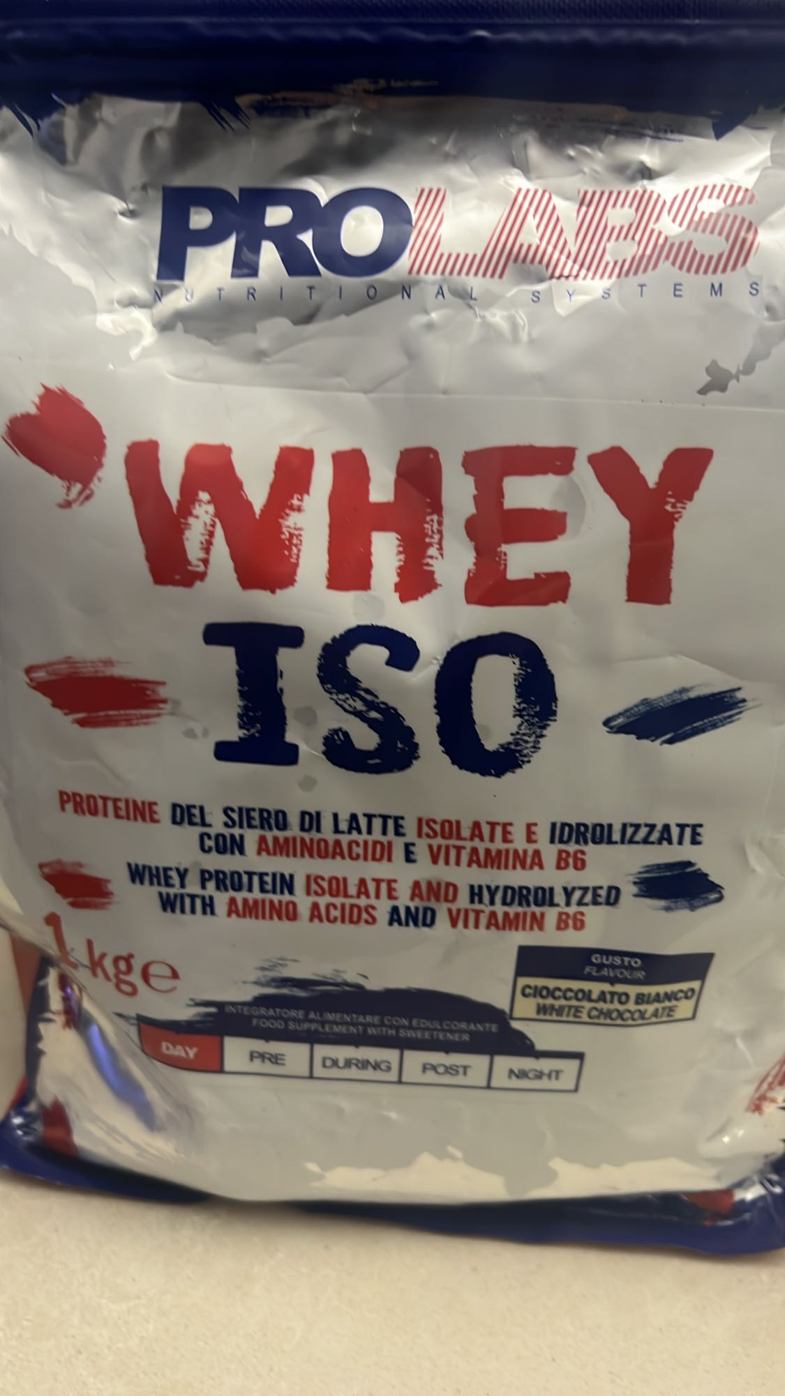 Whey ISO Cioccolato Bianco
