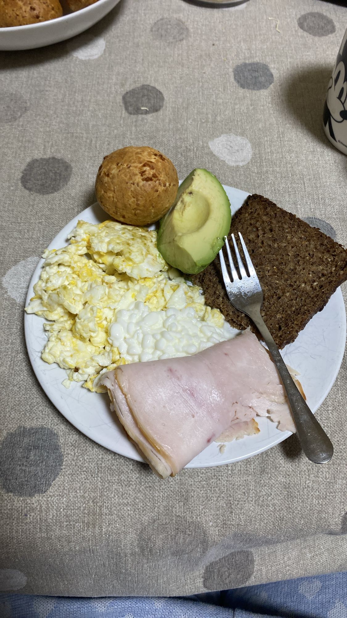 Desayuno variado saludable