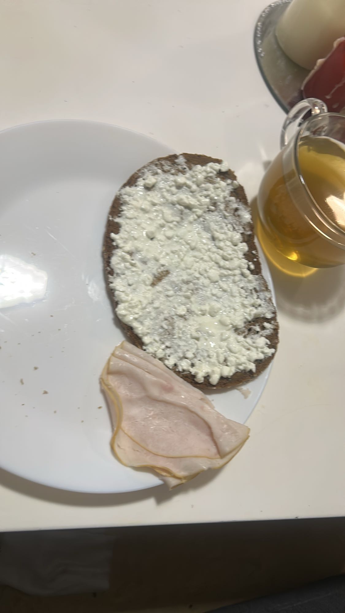 Cottage Cheese Rye Toast