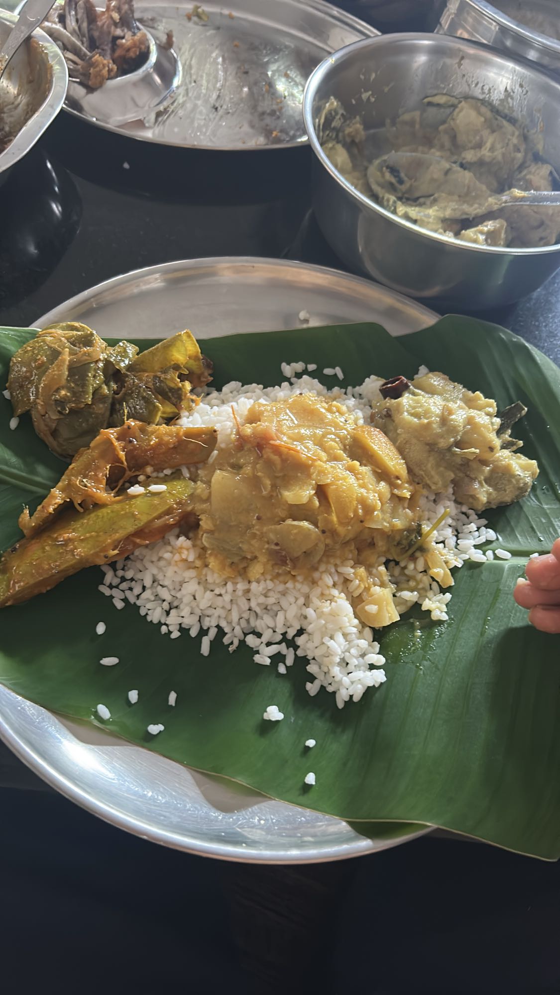 Banana Leaf Veg Meal