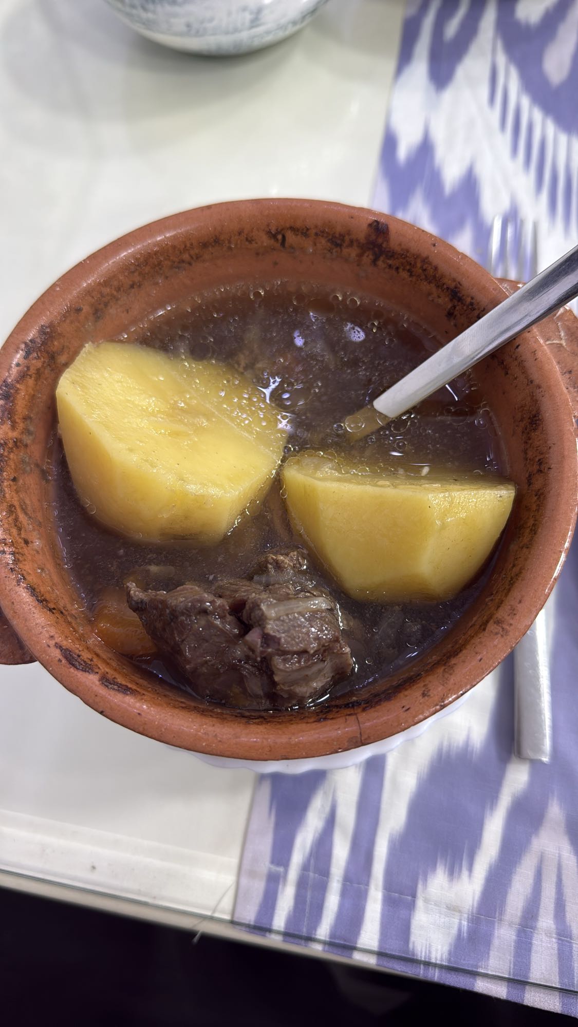 говяжий суп с картошкой