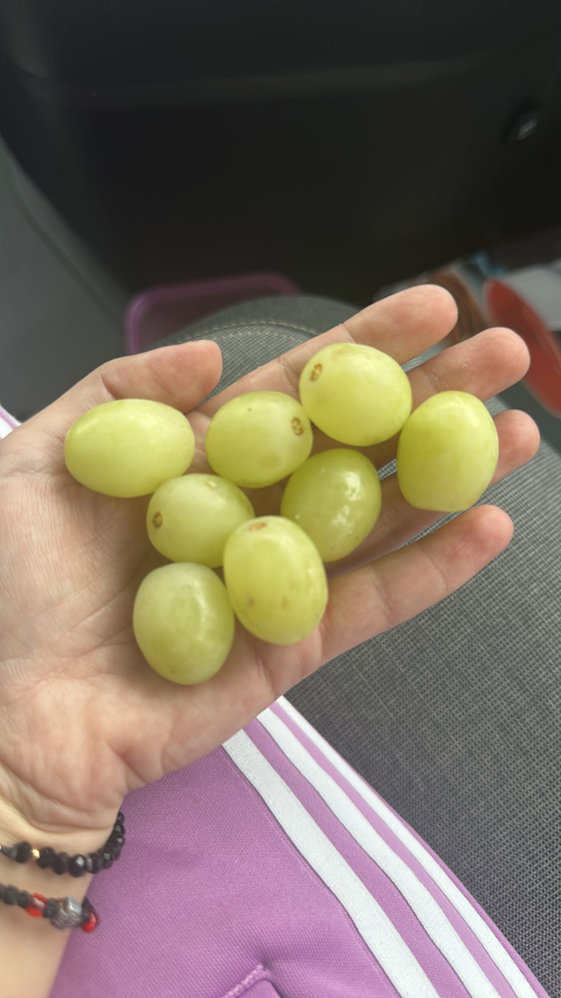 Struguri verzi proaspeți