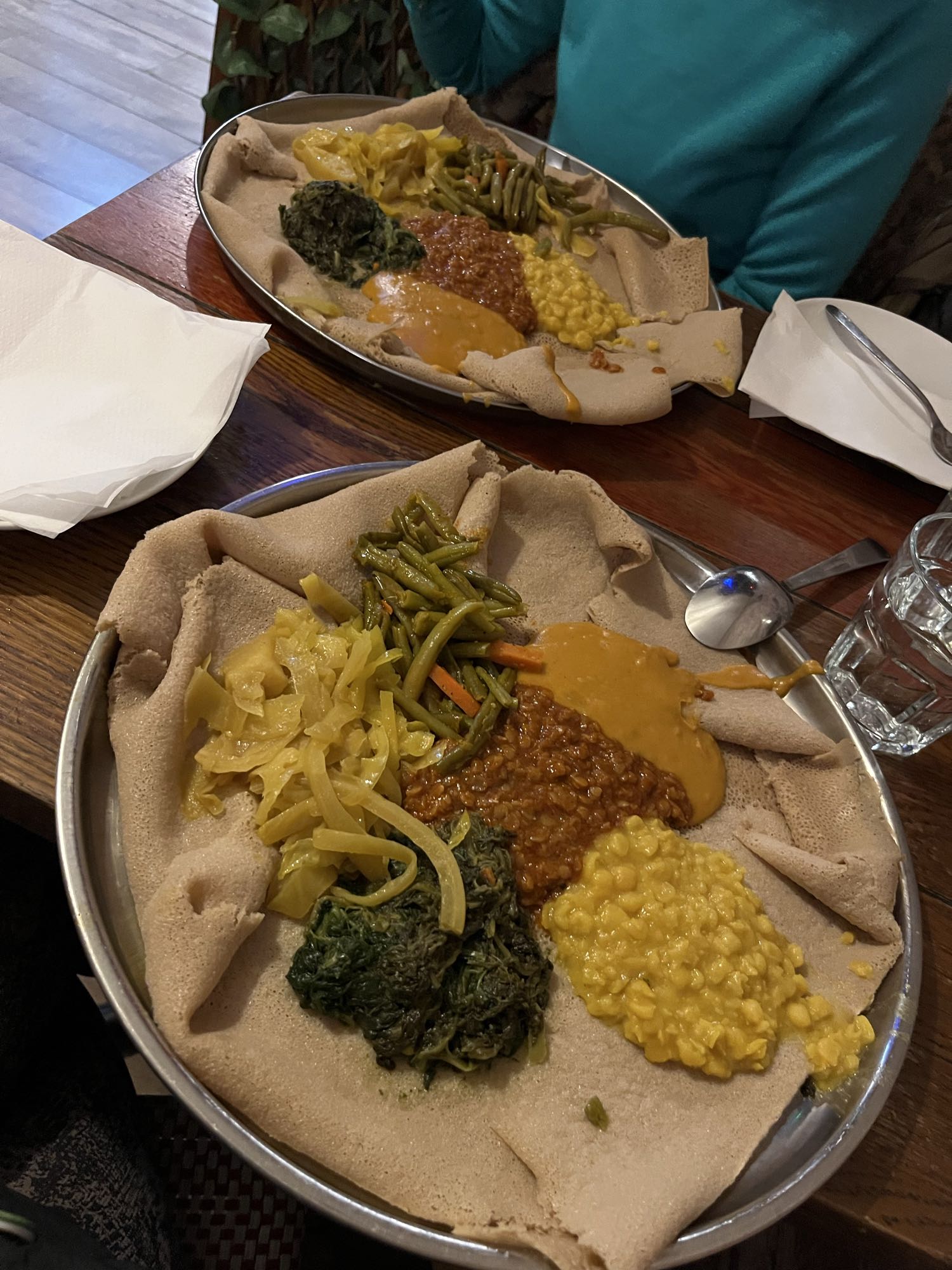 Ethiopian Veggie Platter
