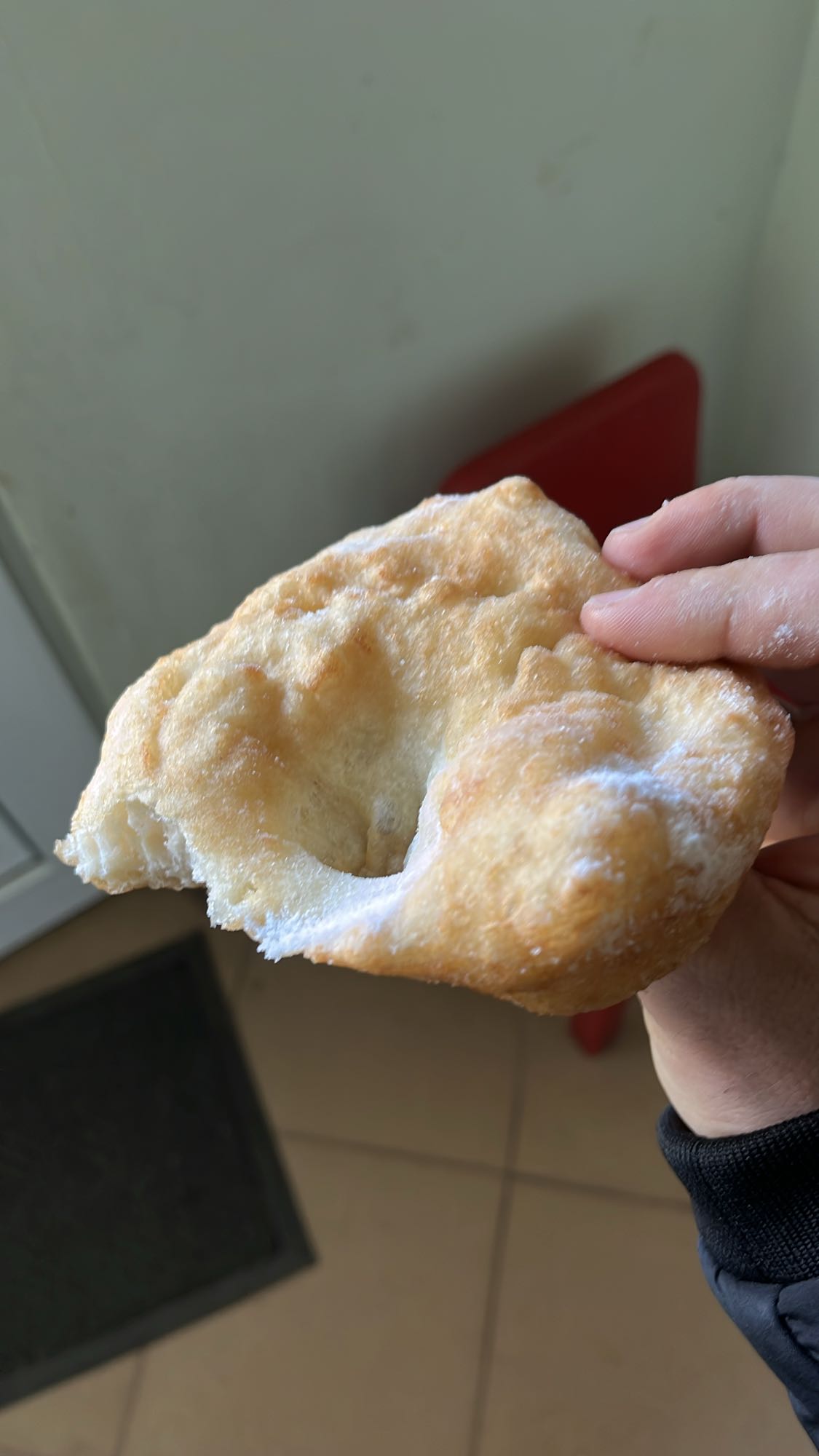 Пържено тесто със захар