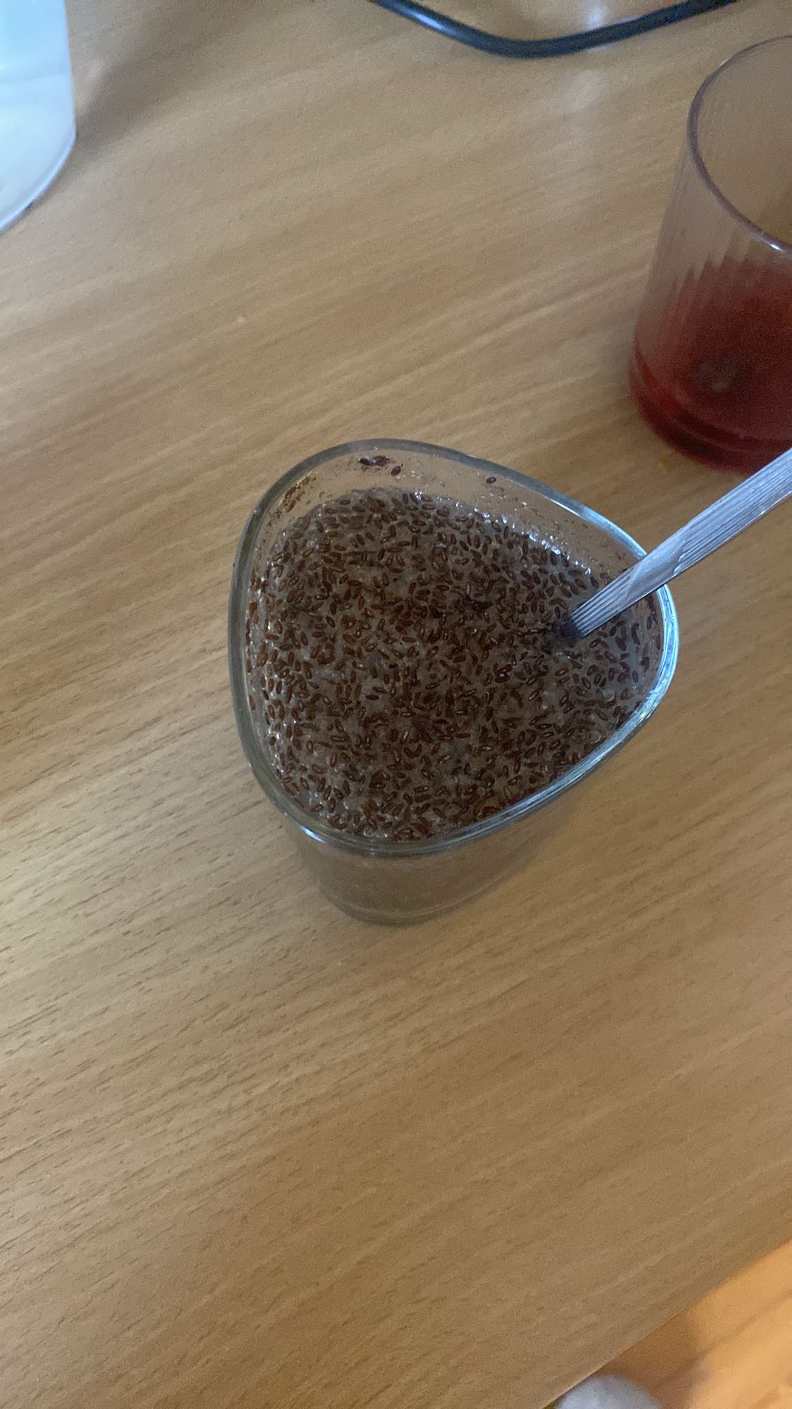 napój z siemieniem lnianym