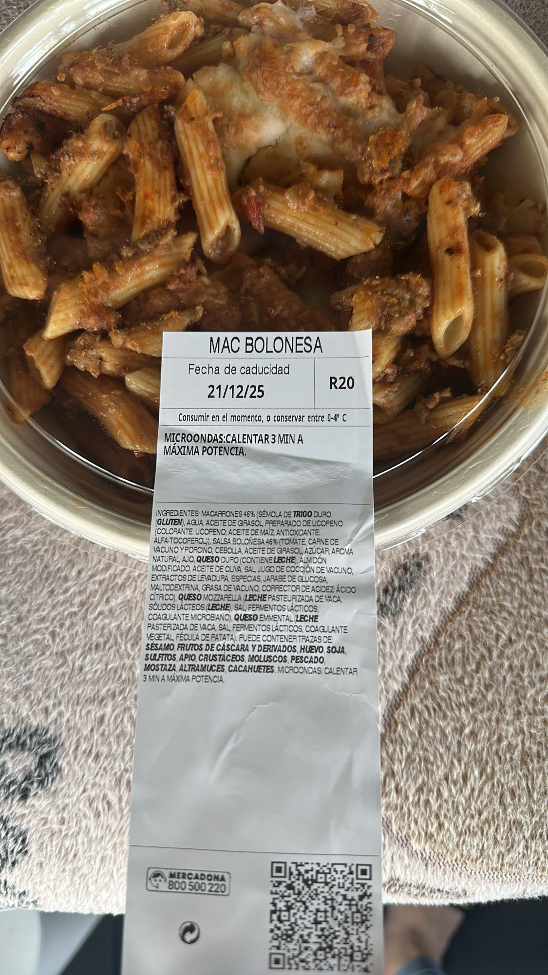 Mac bolognesa