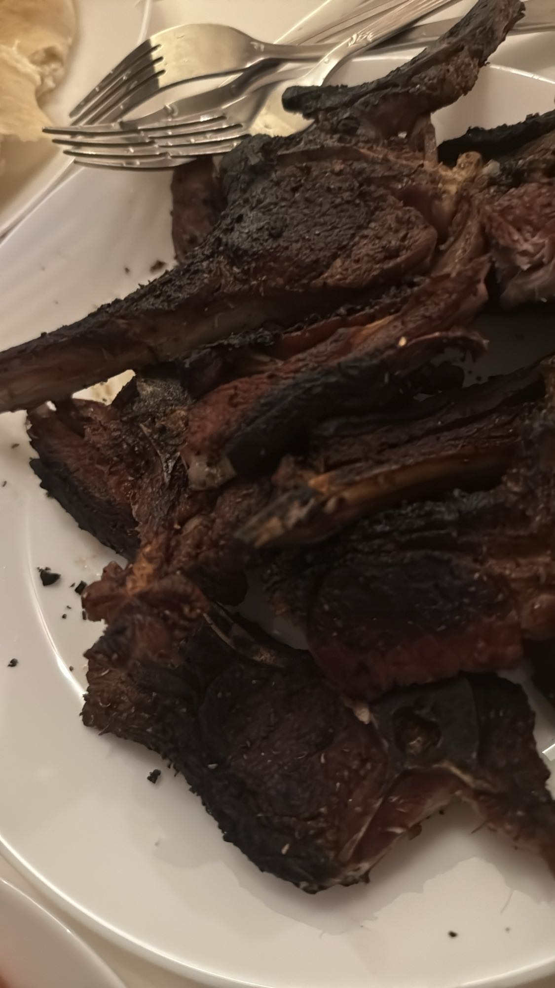 Grillet lammekoteletter