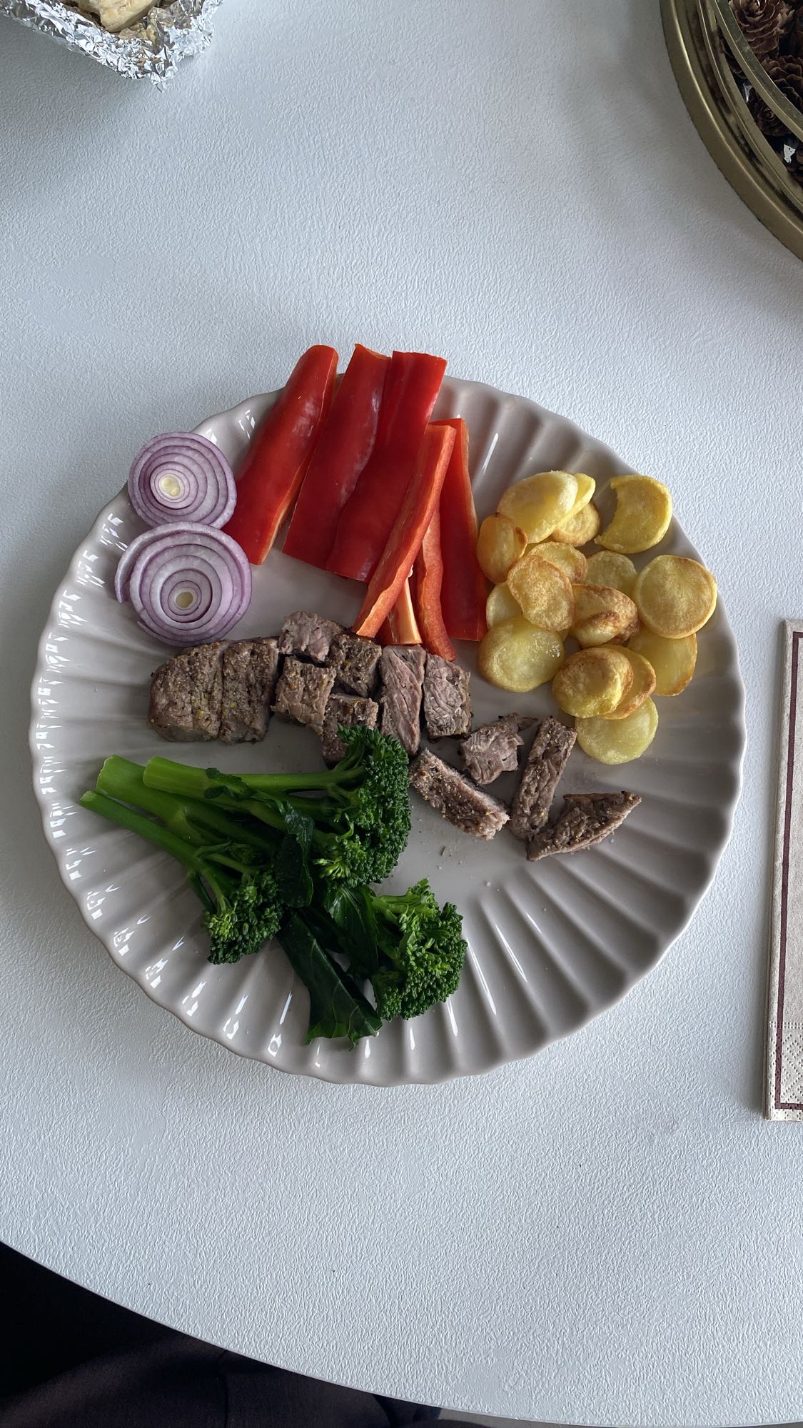 Beef Veggie Plate