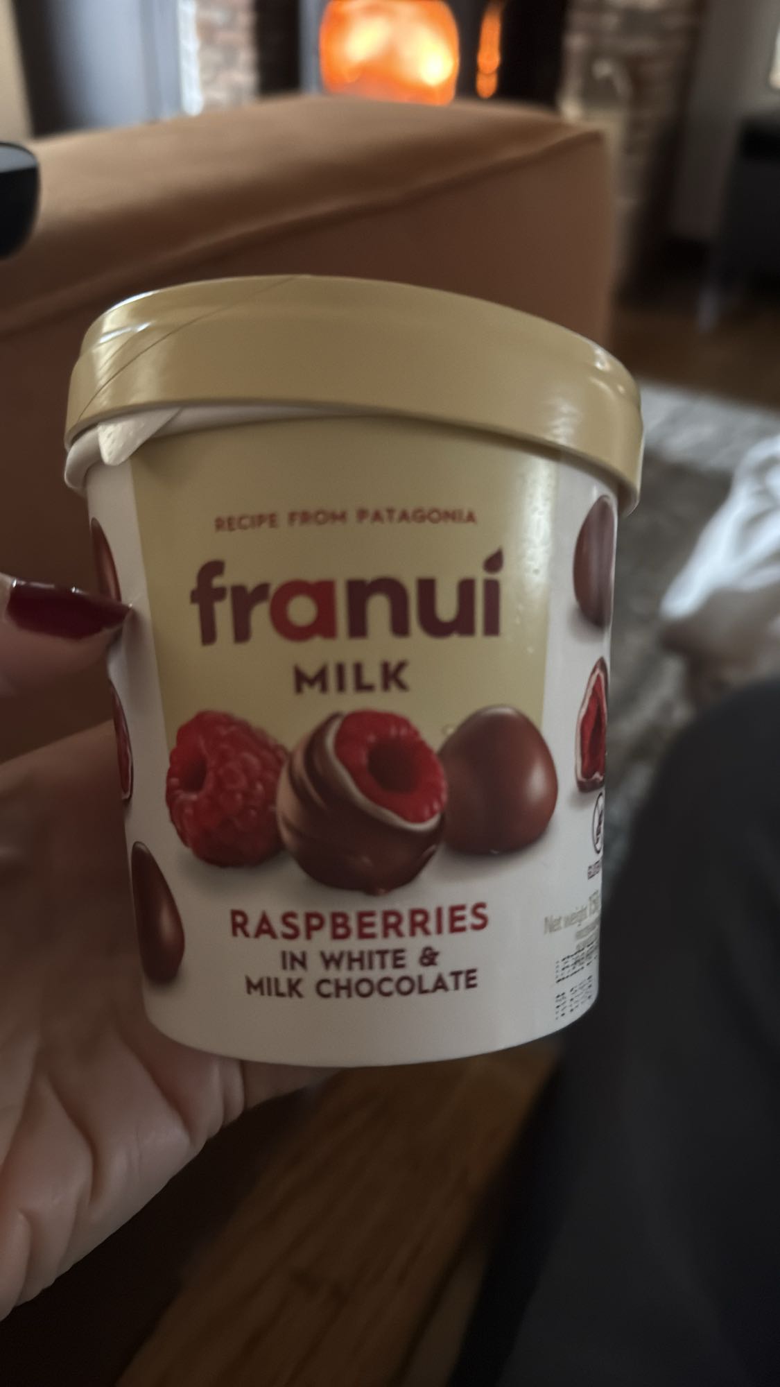 Frambozen in chocolade