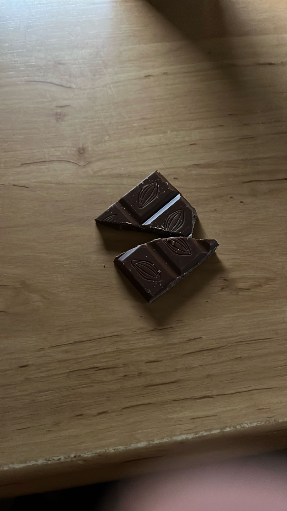 pure chocolade stukjes