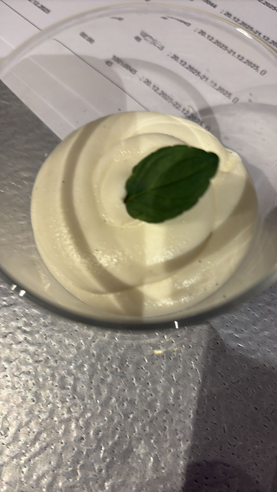 Vanillemousse Dessert