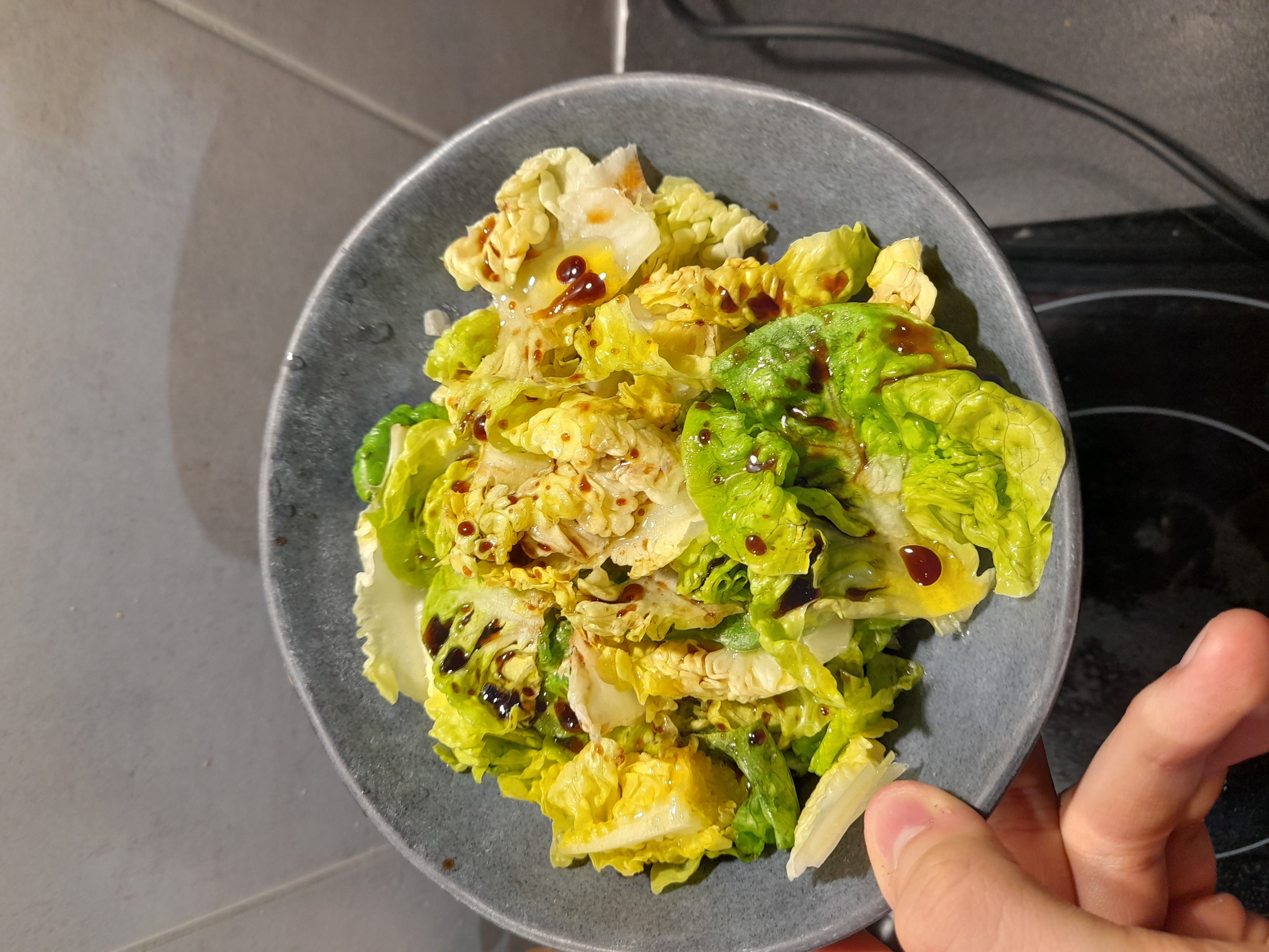 Salade verte vinaigrette