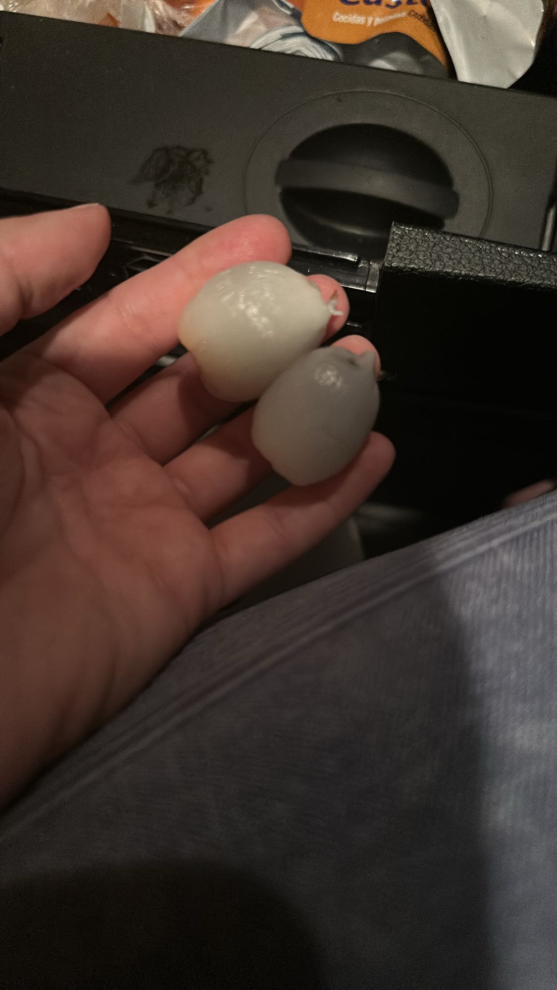 Fructe lychee decojite