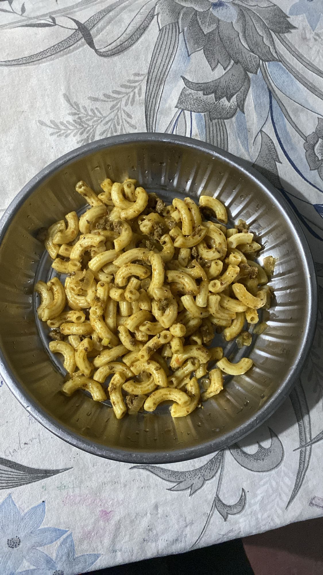Curried Macaroni Pasta