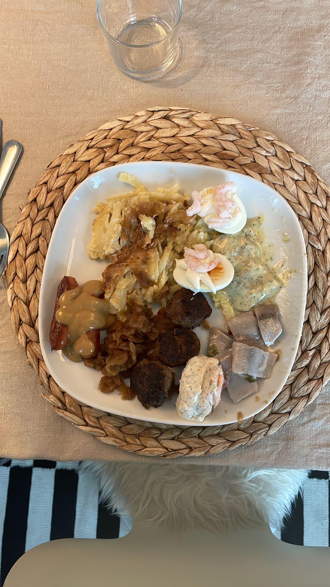 Svensk midsommartallrik