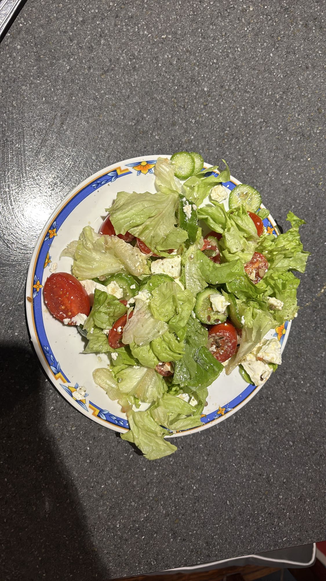 Salade grecque fraîche