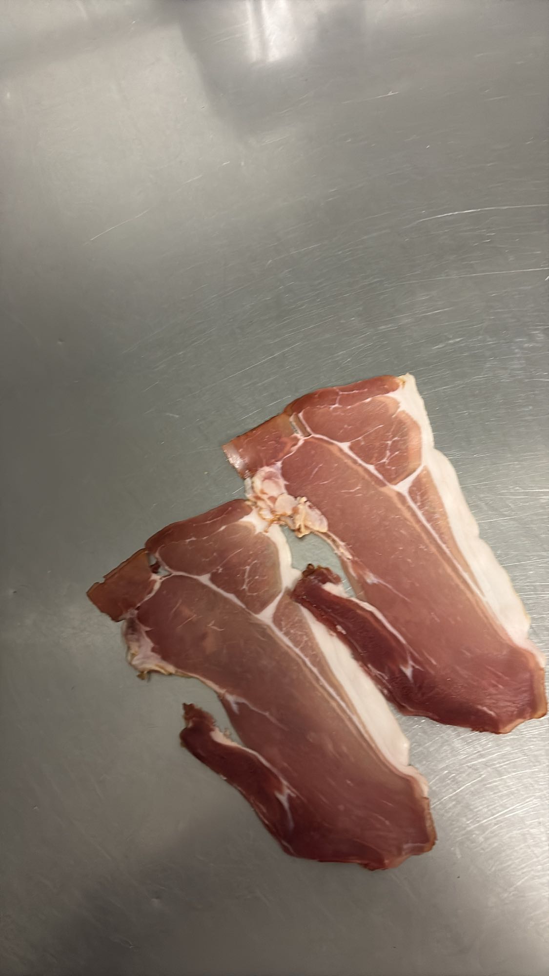 Prosciutto slices