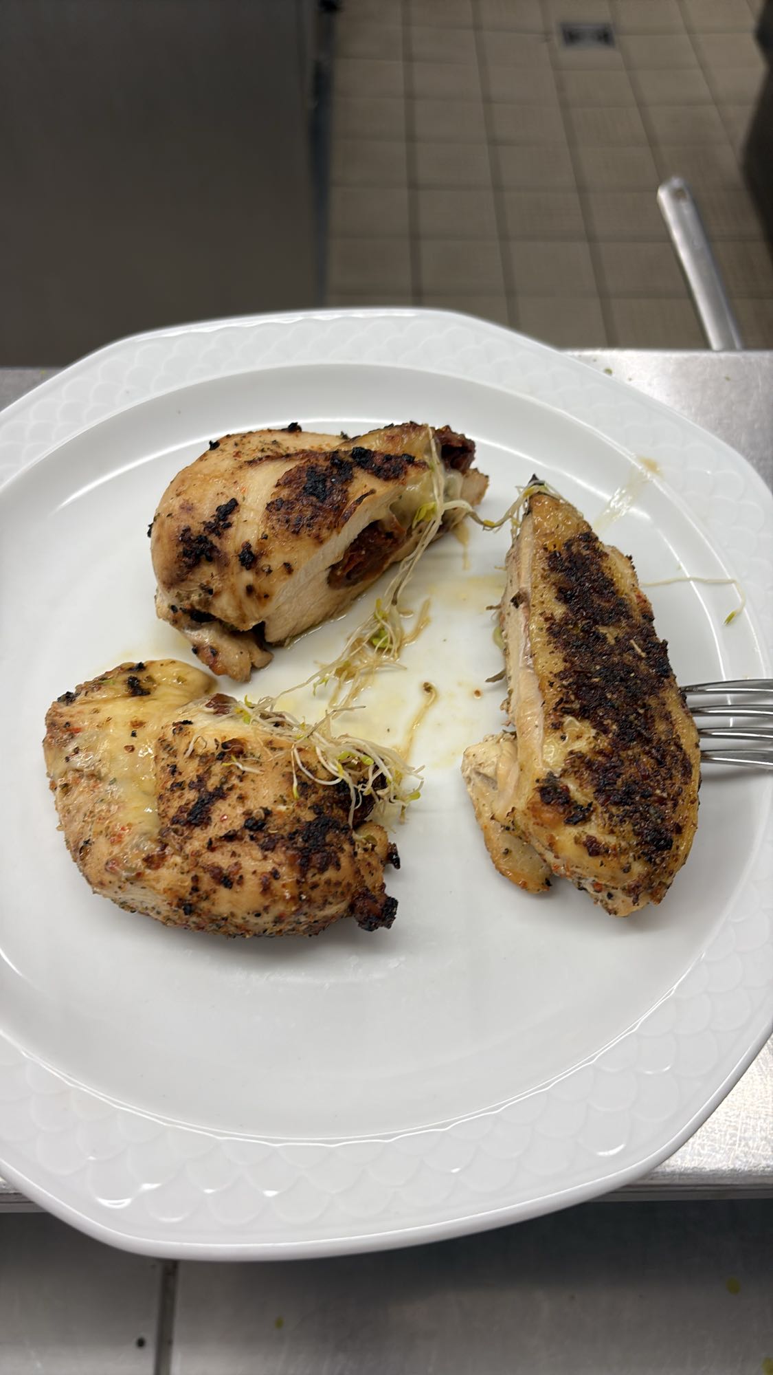 Gegrillte Hähnchenbrust