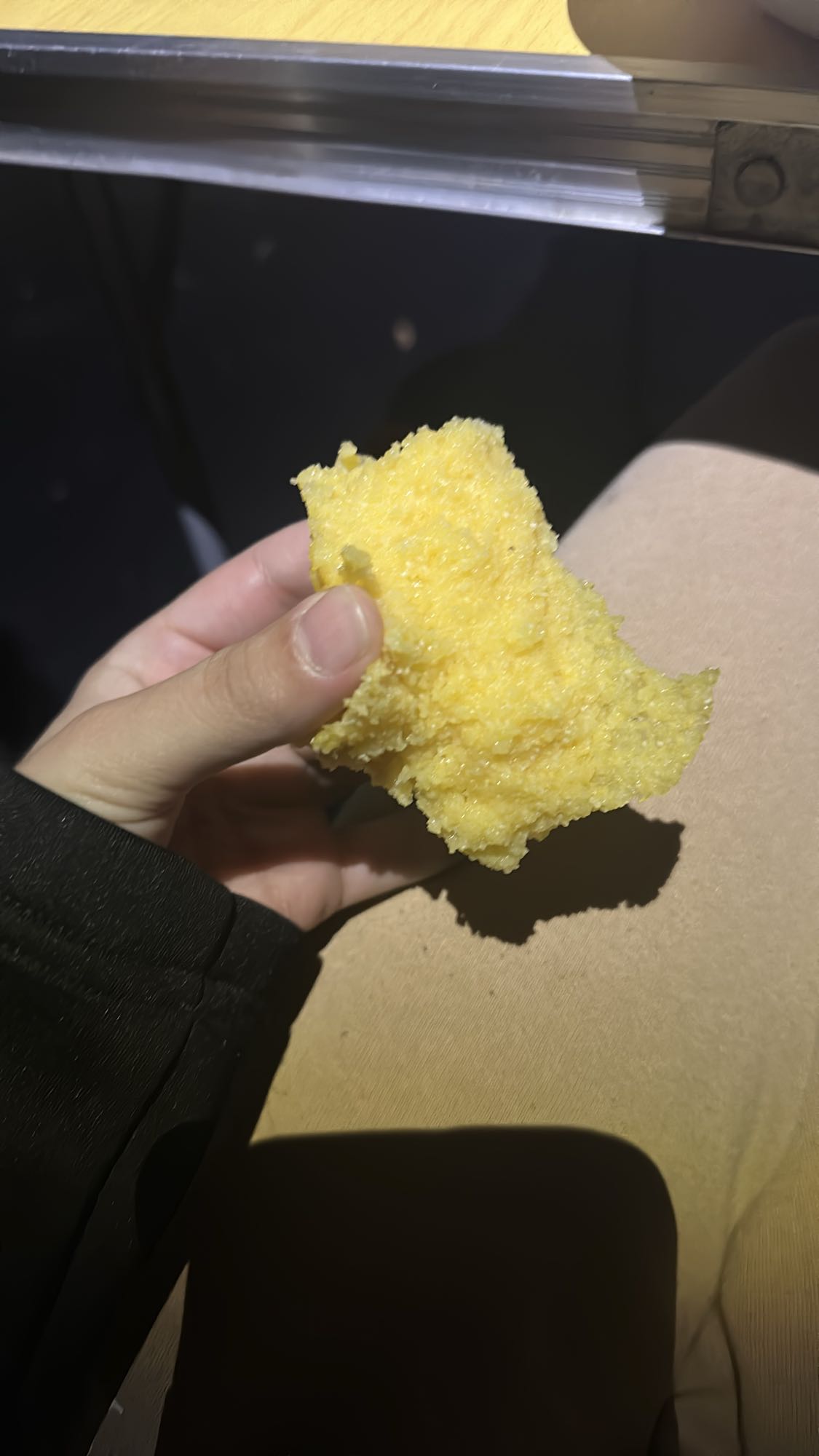 Bucată de mămăligă