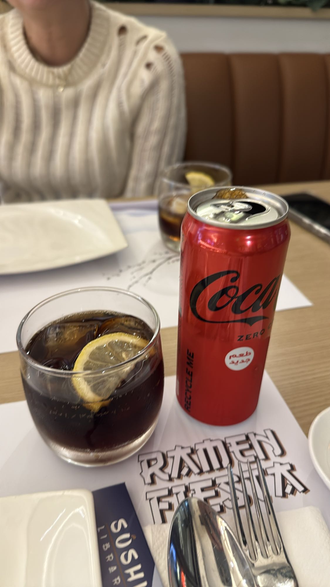 Coke Zero with Lemon