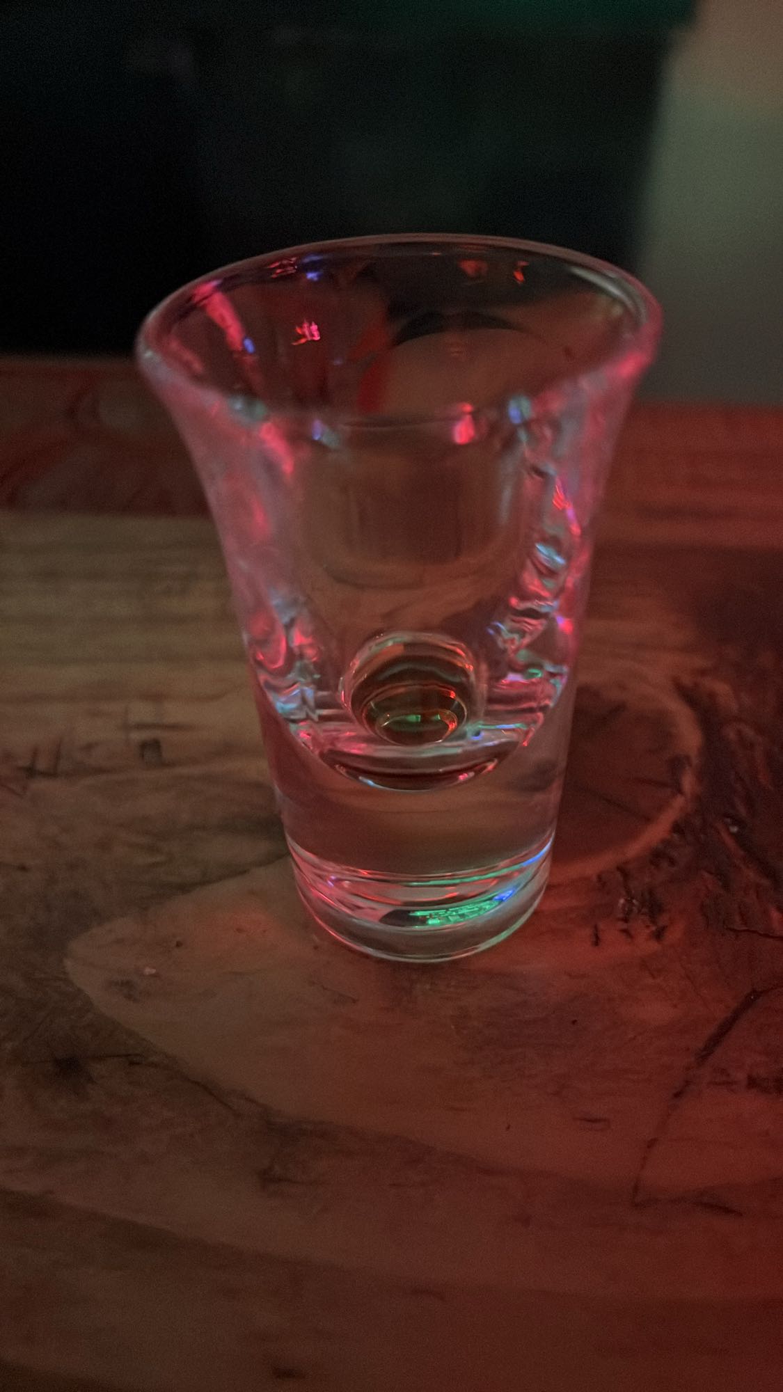 Shot of vodka