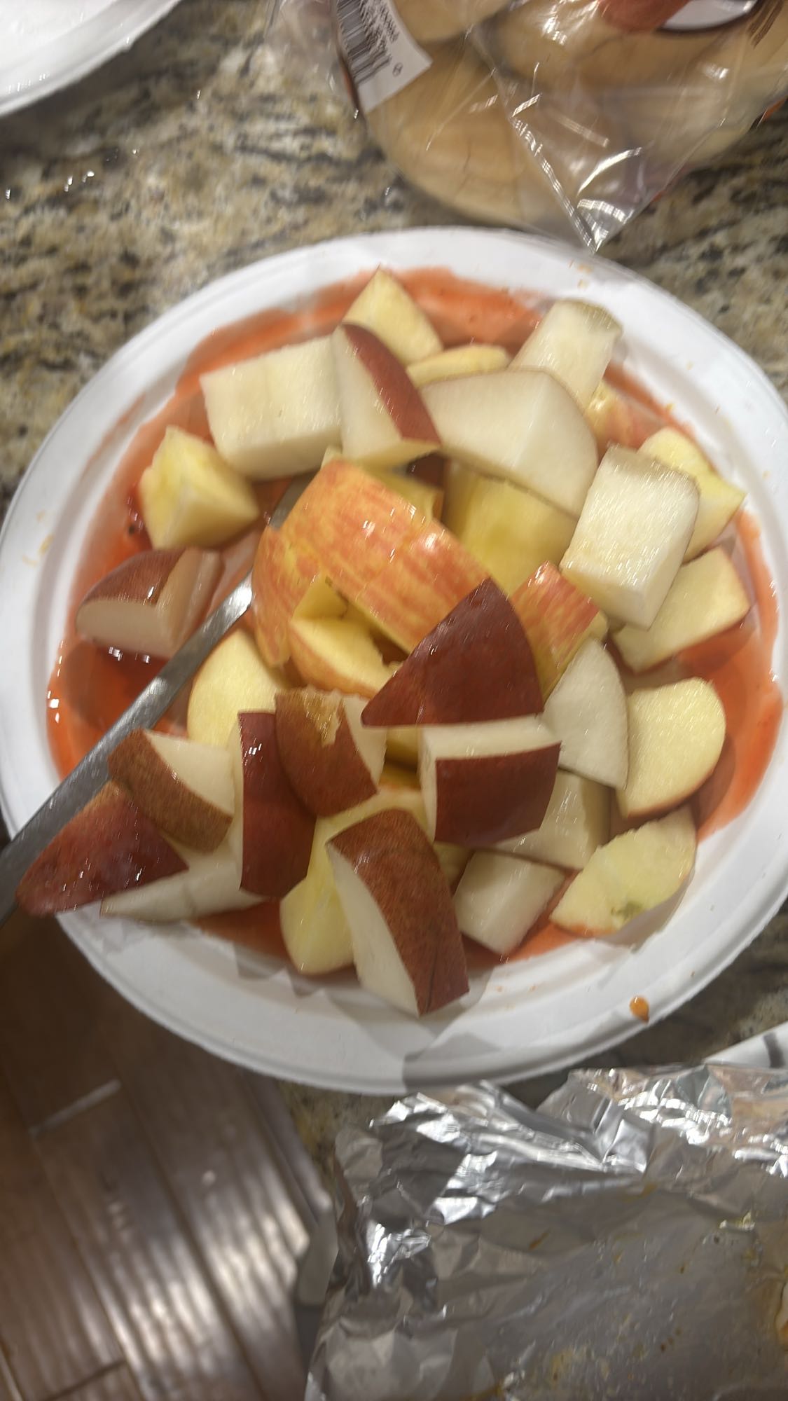 Apple Pear Fruit Bowl