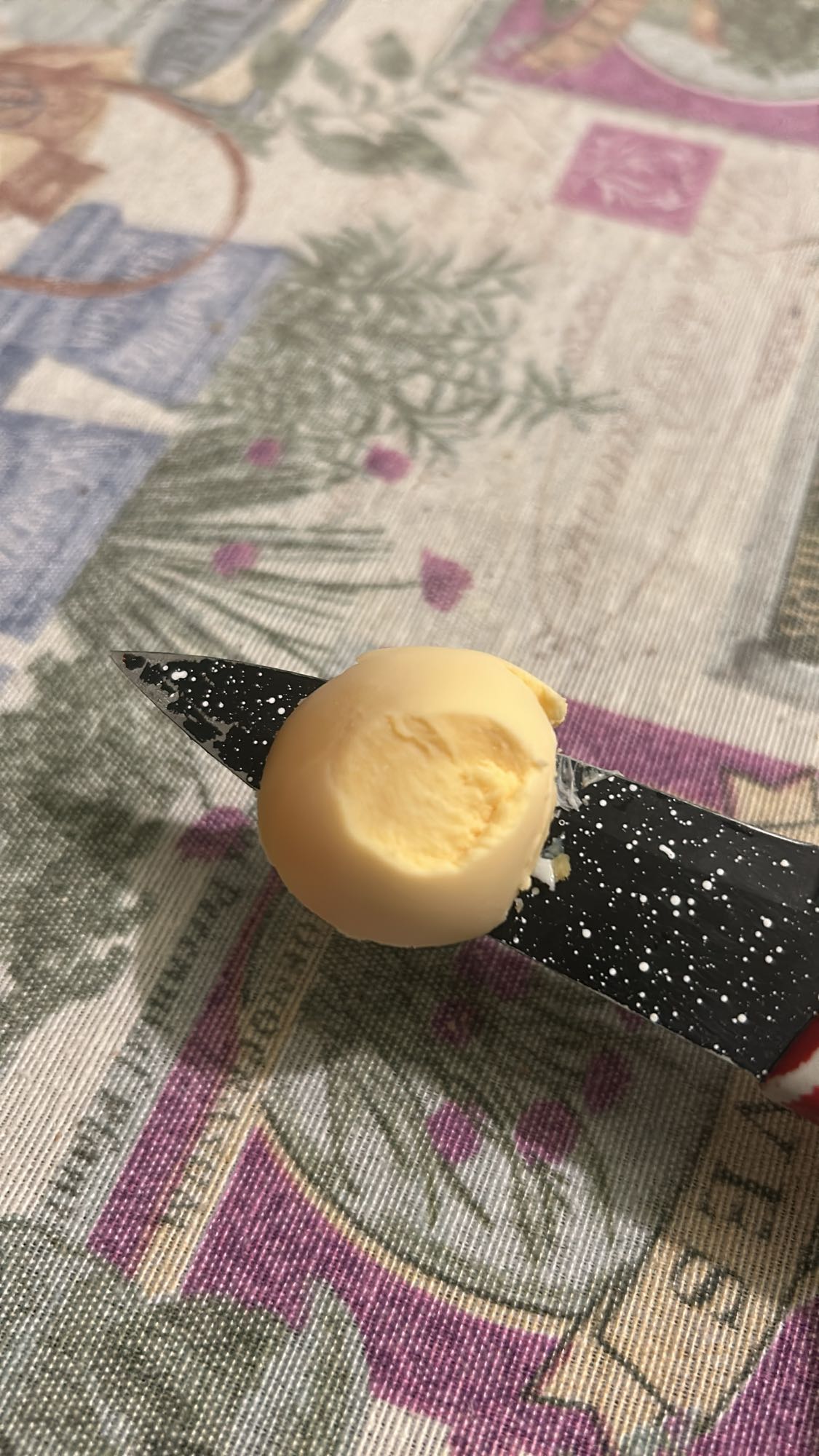 Gălbenuș de ou fiert