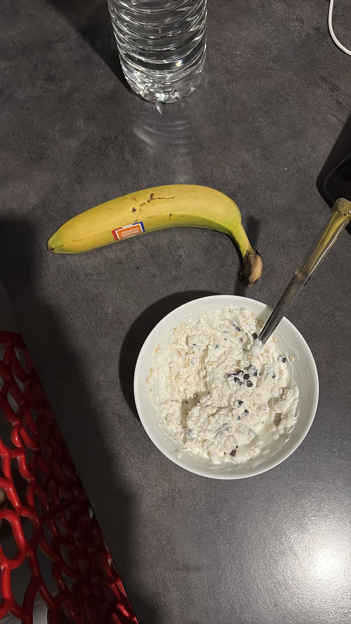 Bol de yaourt, banane