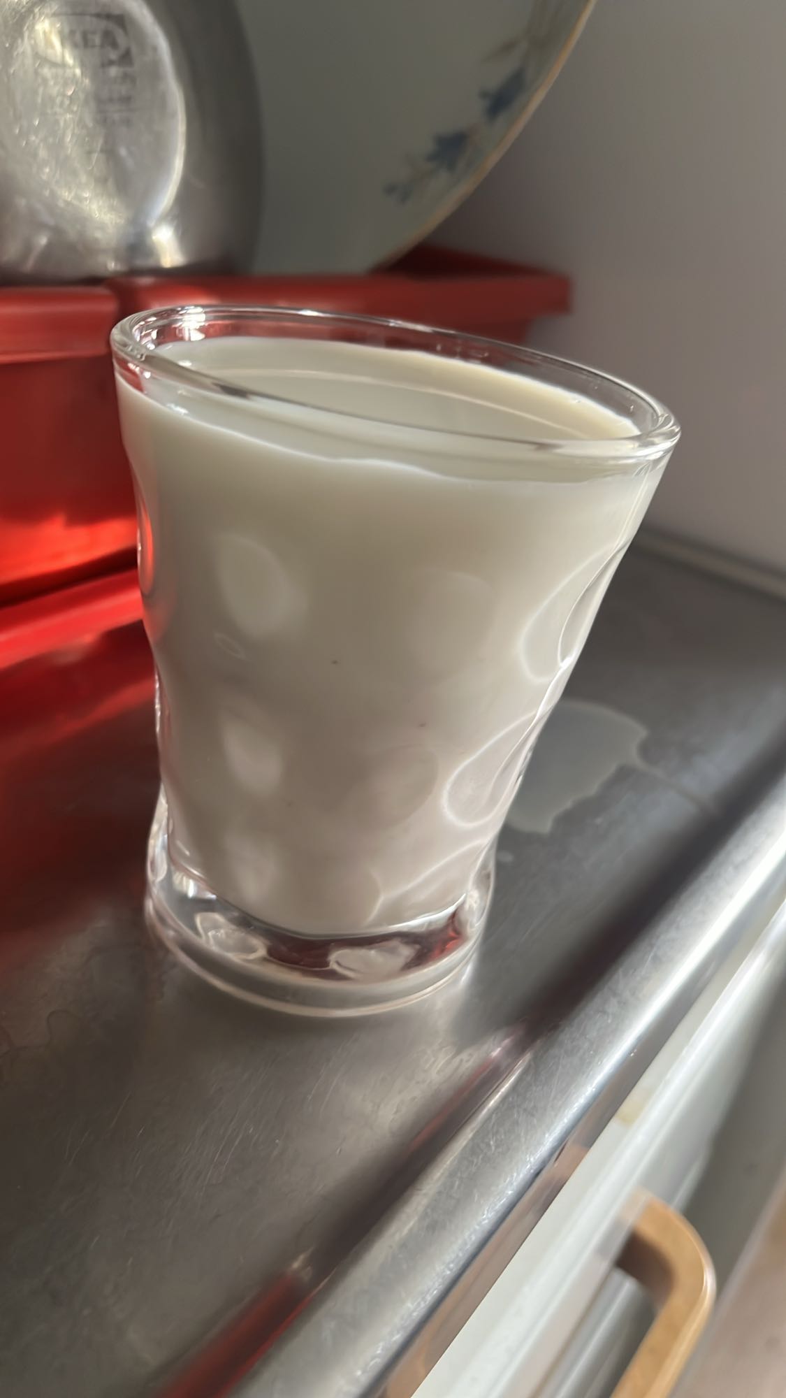 Glass of milk