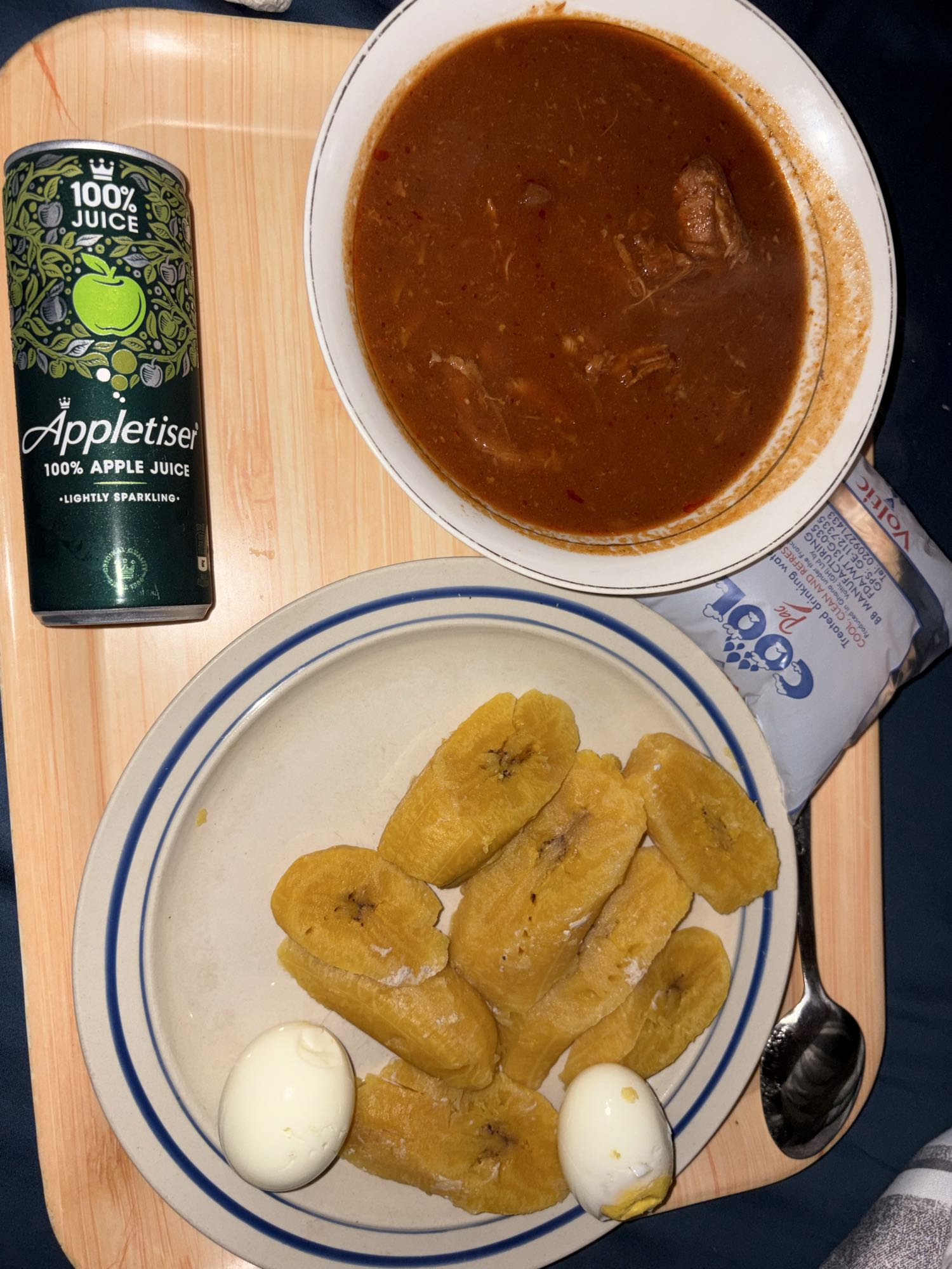 Boiled Plantain & Egg