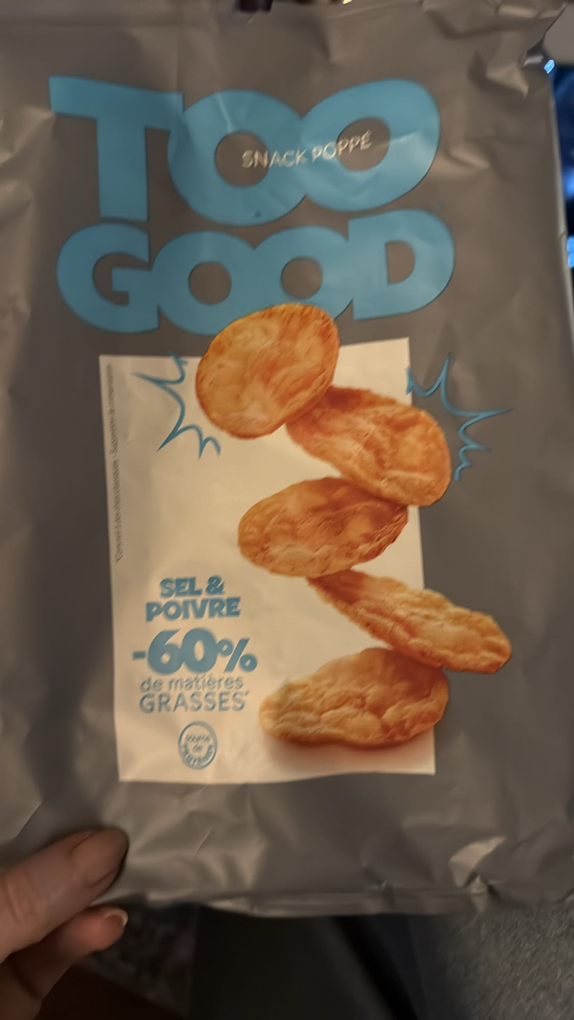 Too Good zout & peper chips