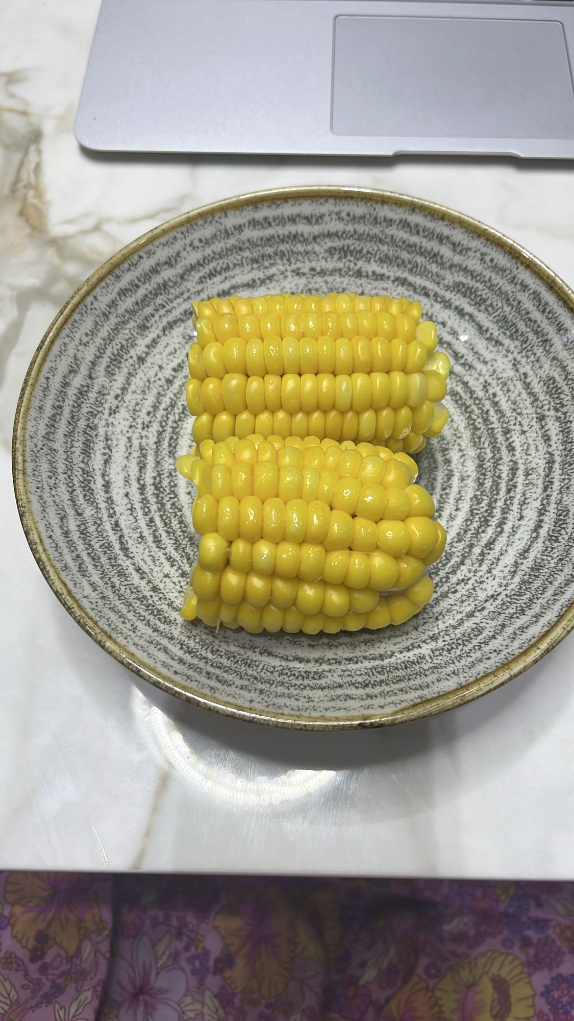 Boiled Corn on Cob
