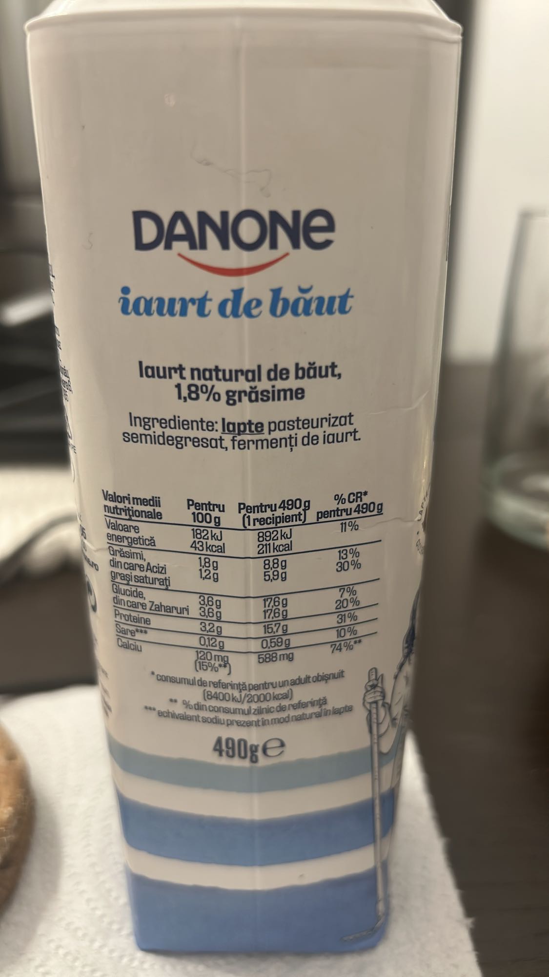 Iaurt de băut Danone