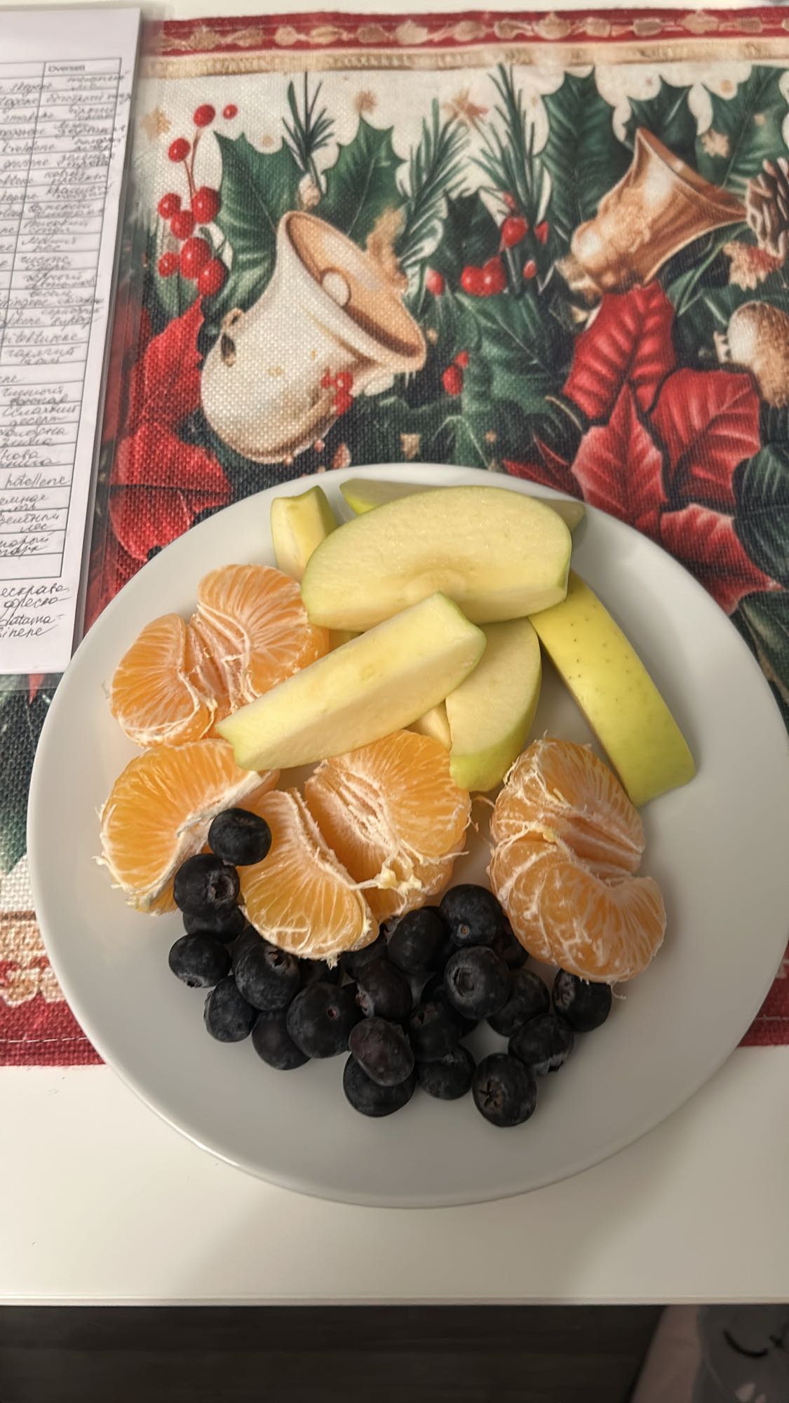 Фруктовая тарелка