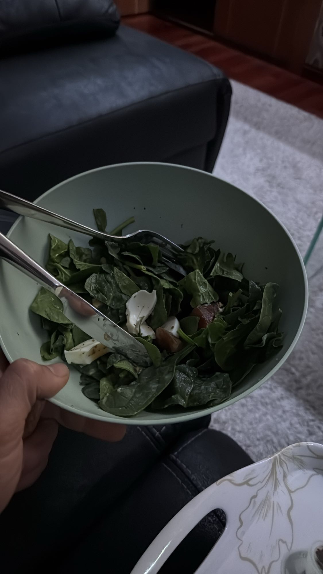 ensalada de espinaca