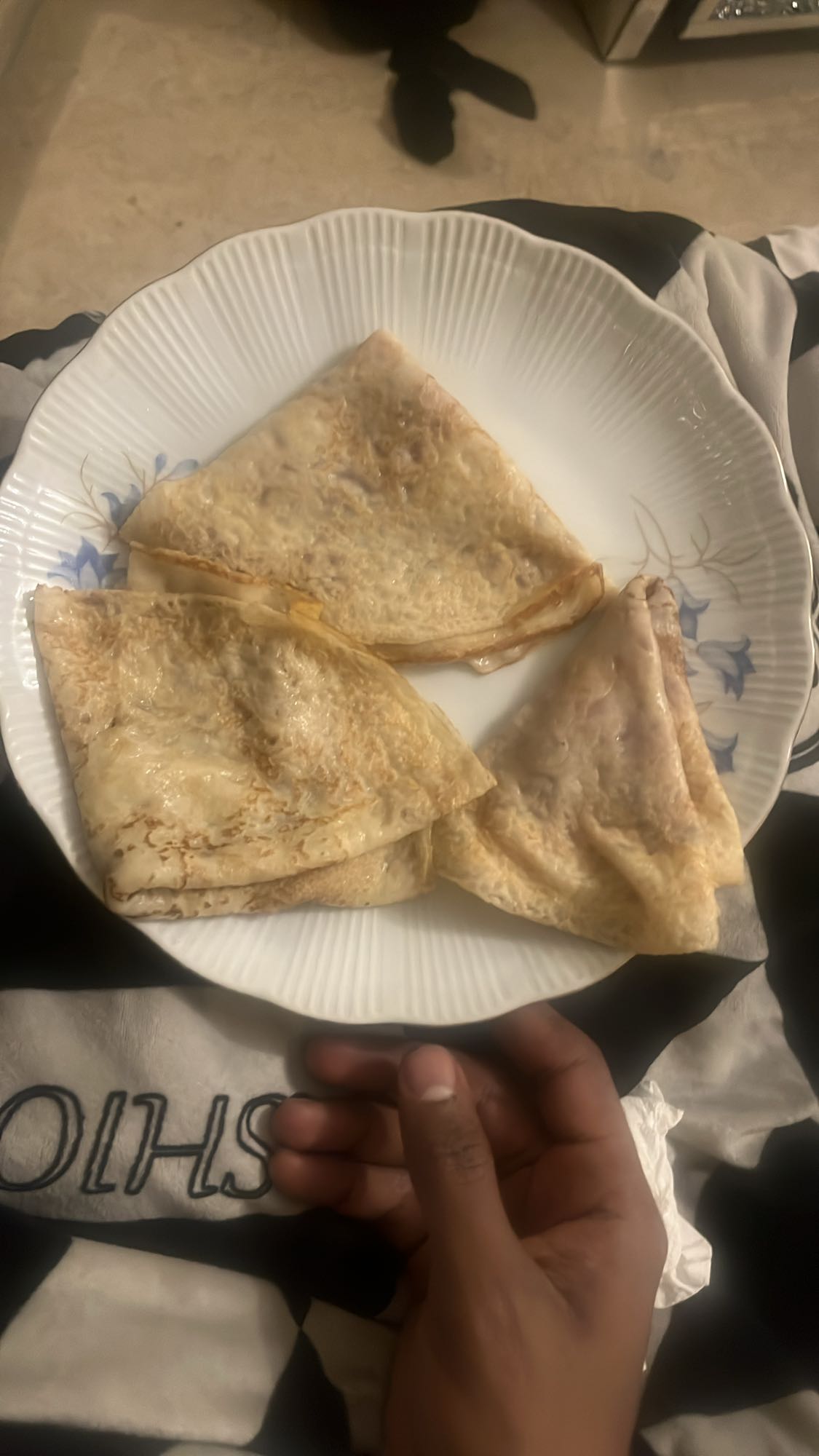Plain crepes