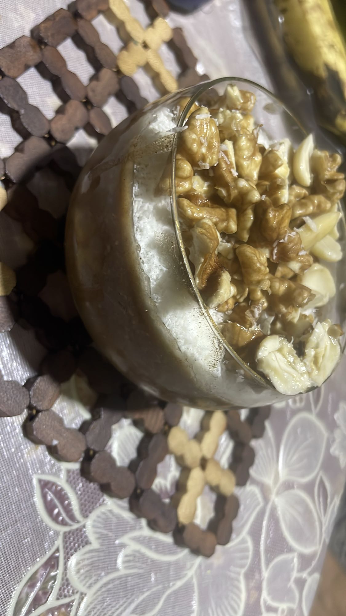 Walnut Coconut Dessert
