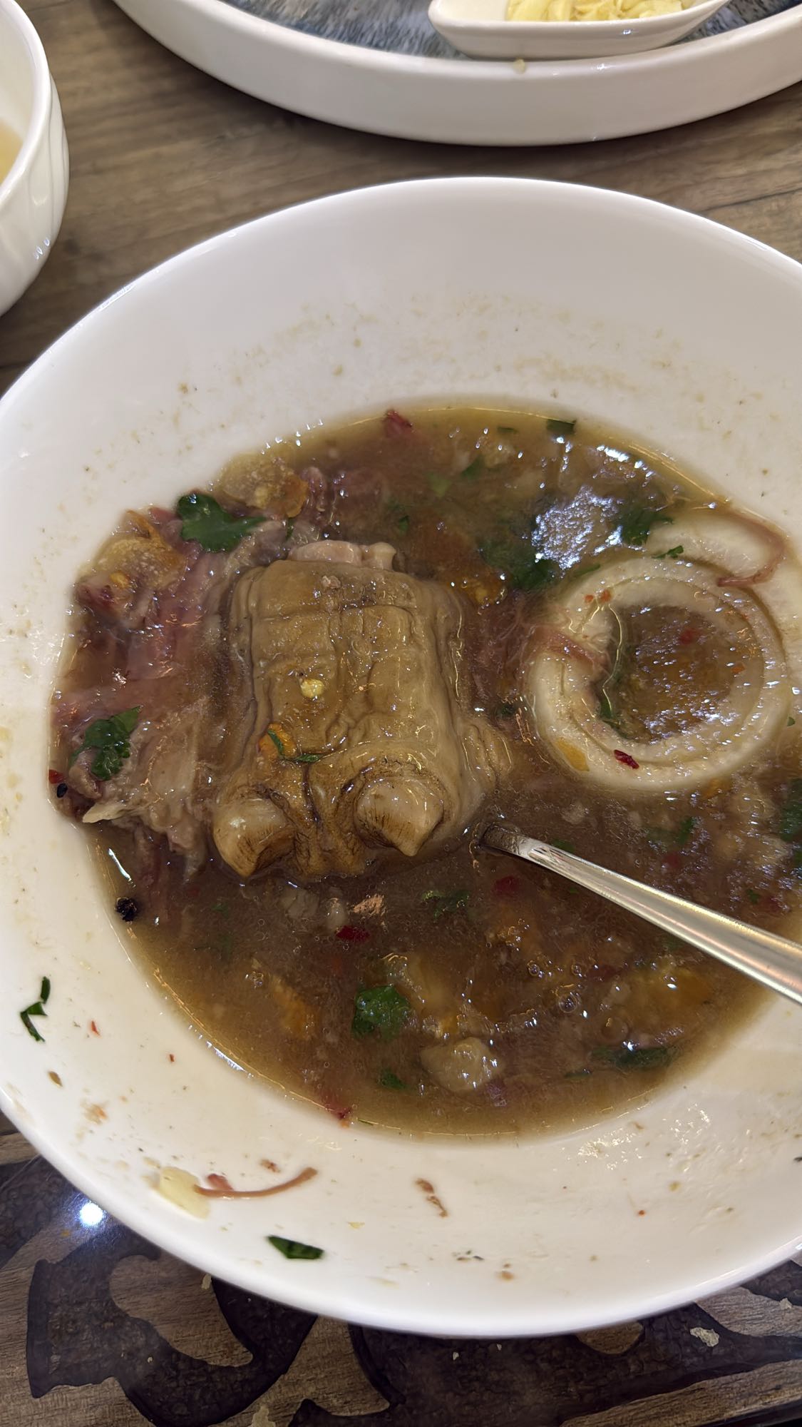 суп с говяжьим хвостом