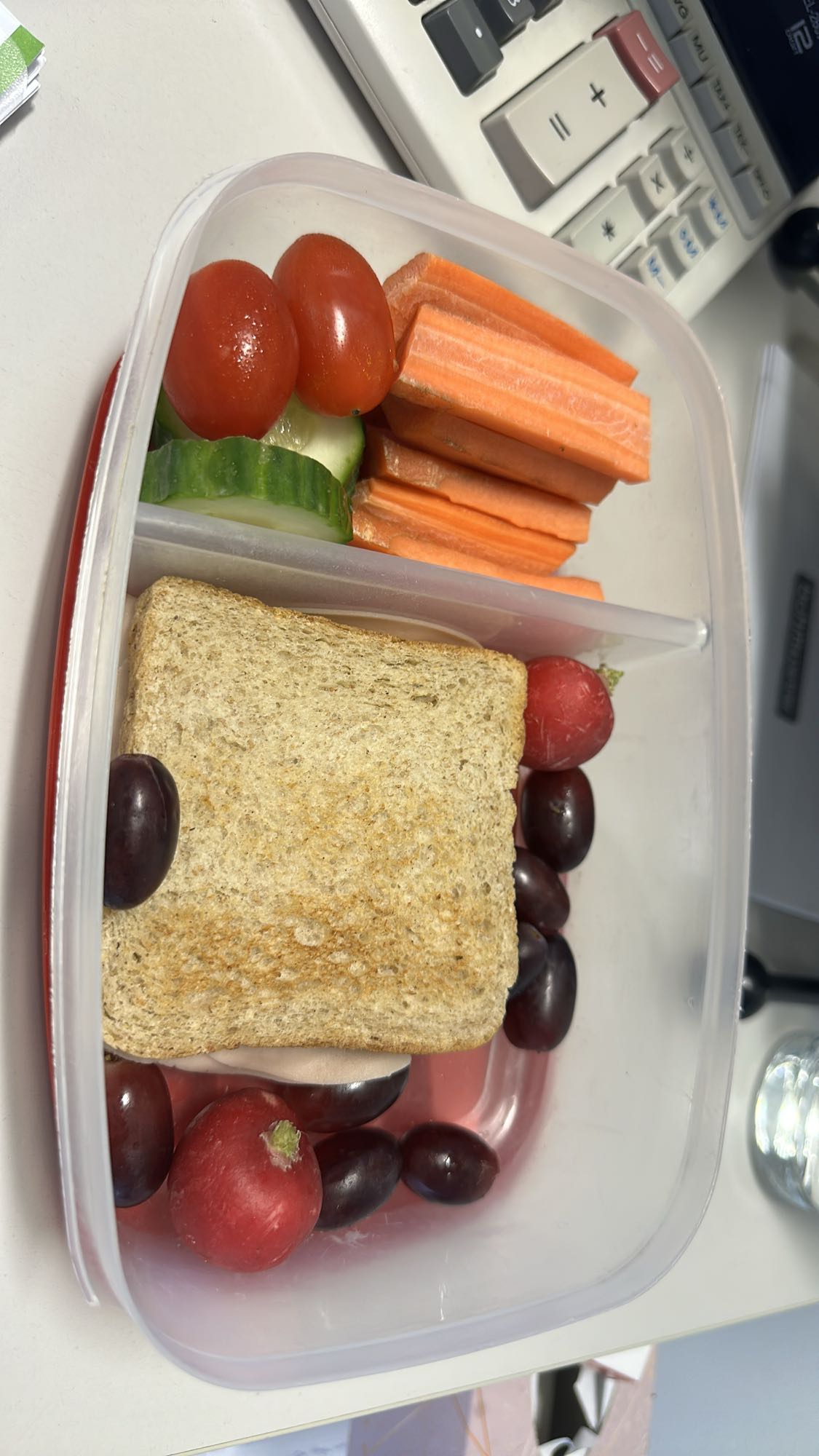 Lunchbox groente & brood