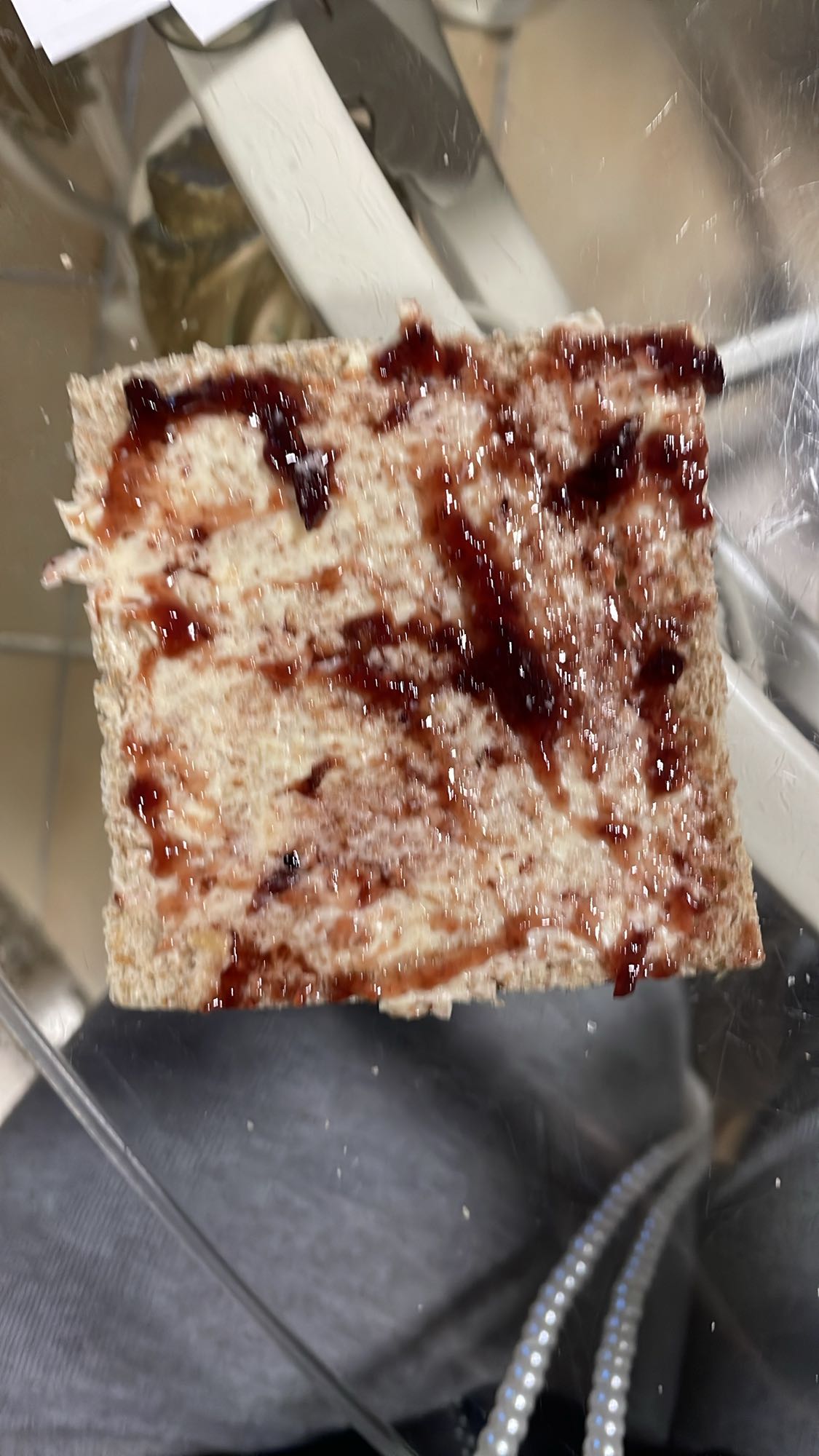 Tartine confiture beurre