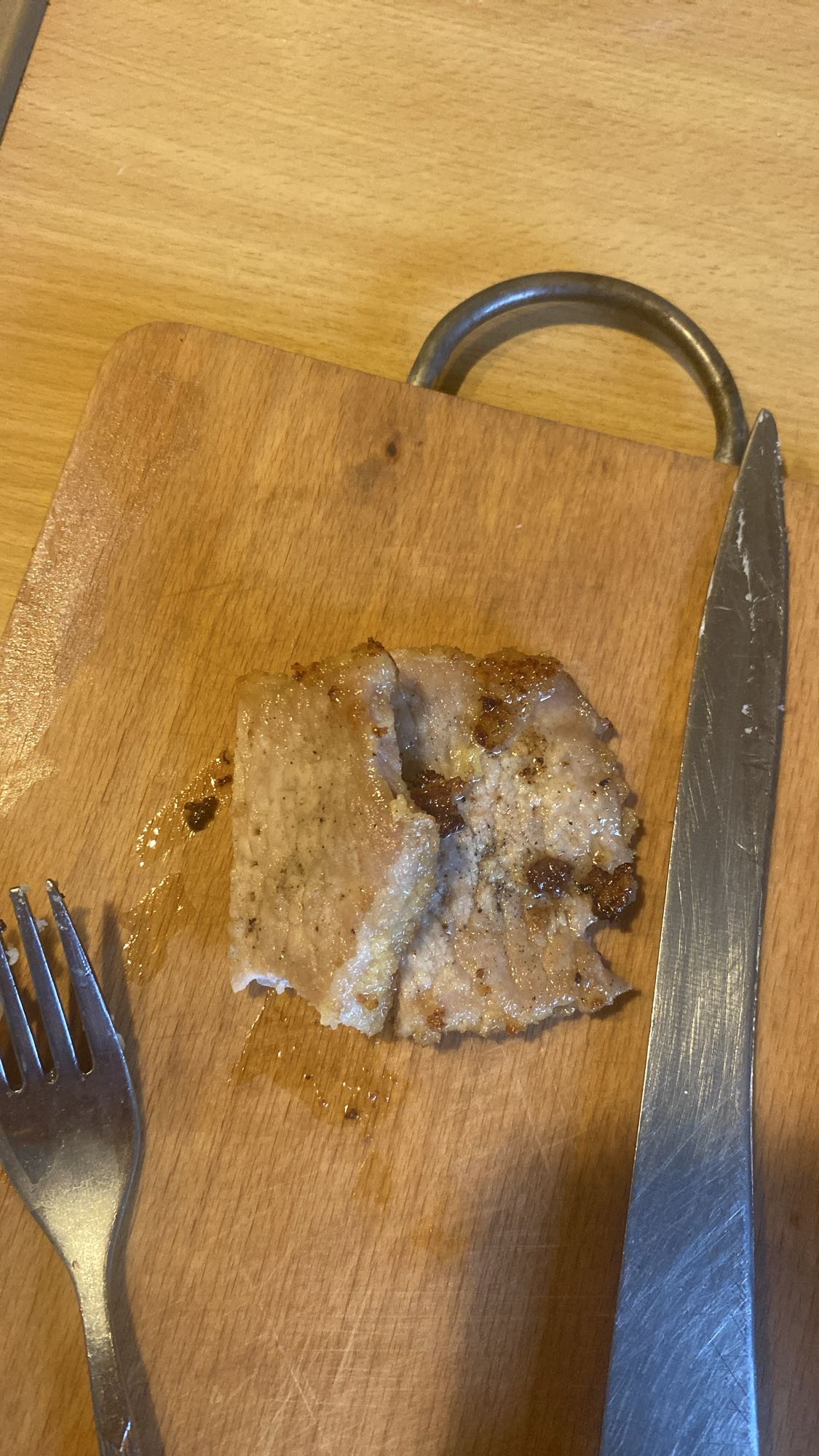 smażony kotlet wieprzowy