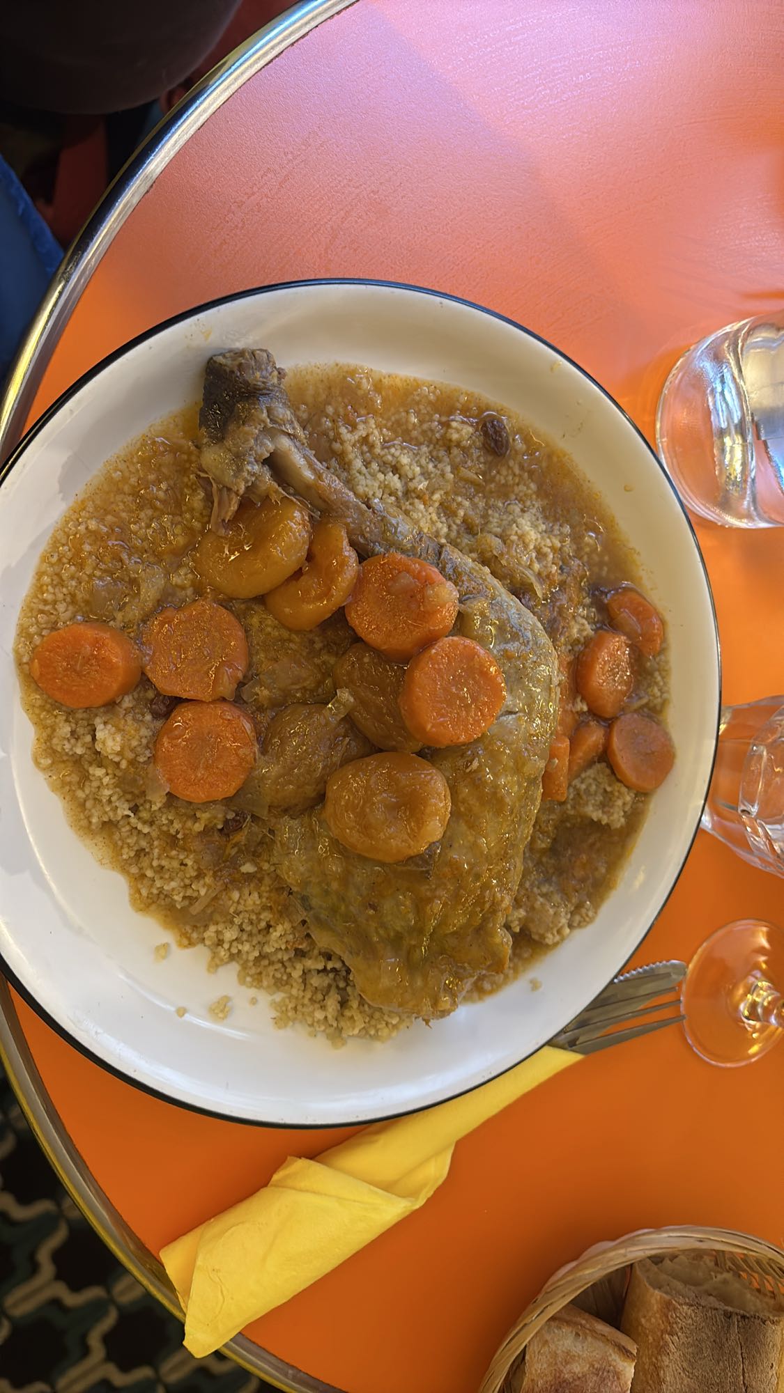 Couscous au poulet