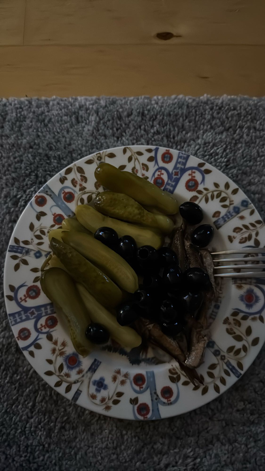 Pickles, Olives & Fish