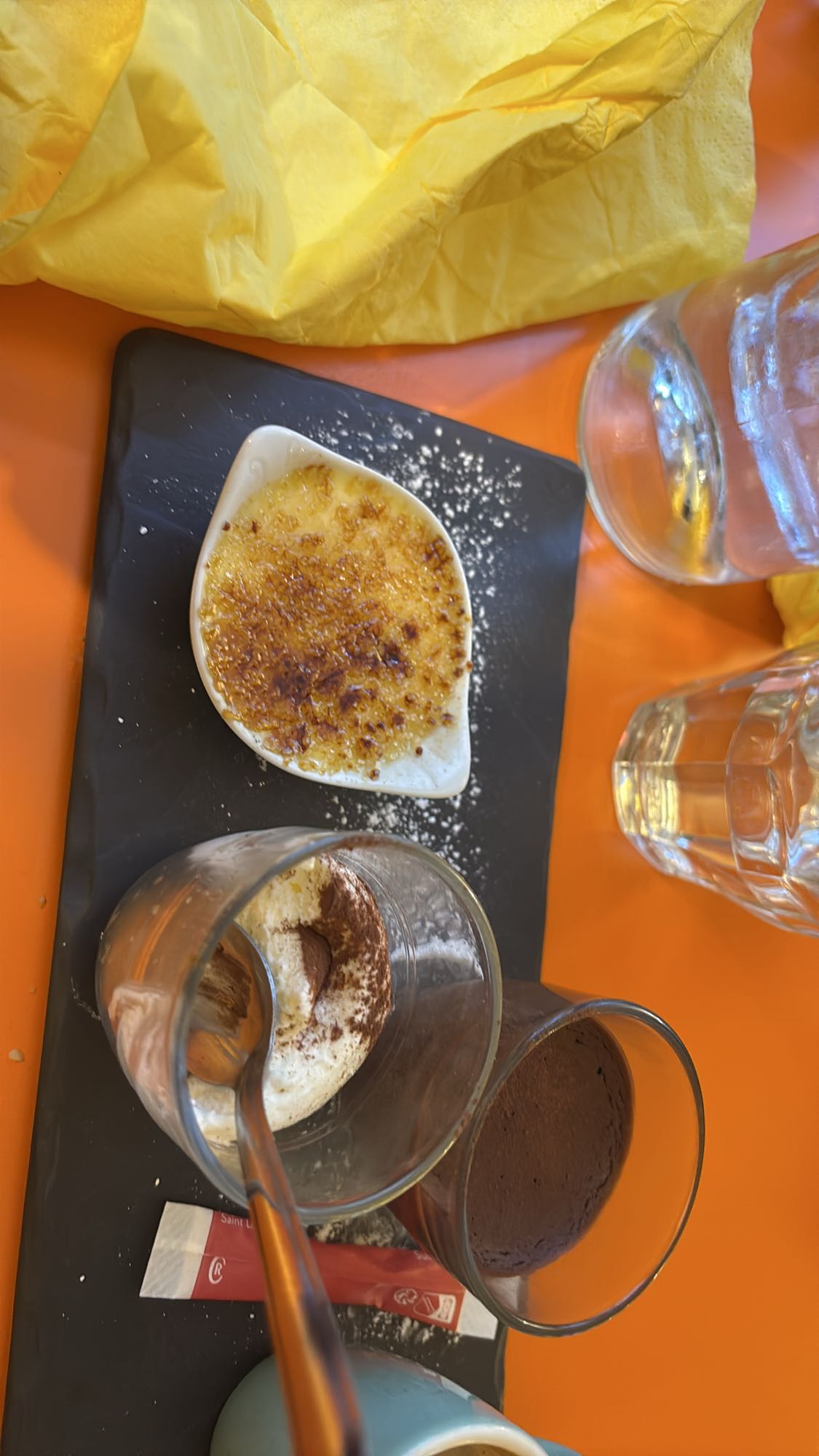 Assiette de desserts