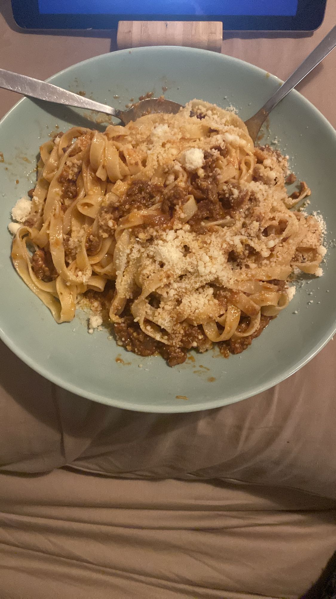 Pasta med köttfärssås