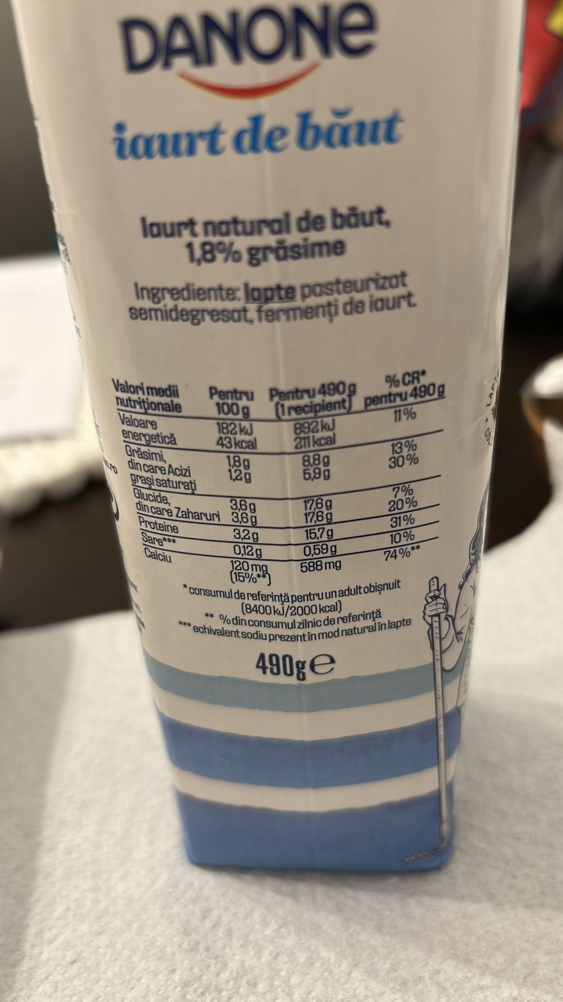 Iaurt de băut Danone