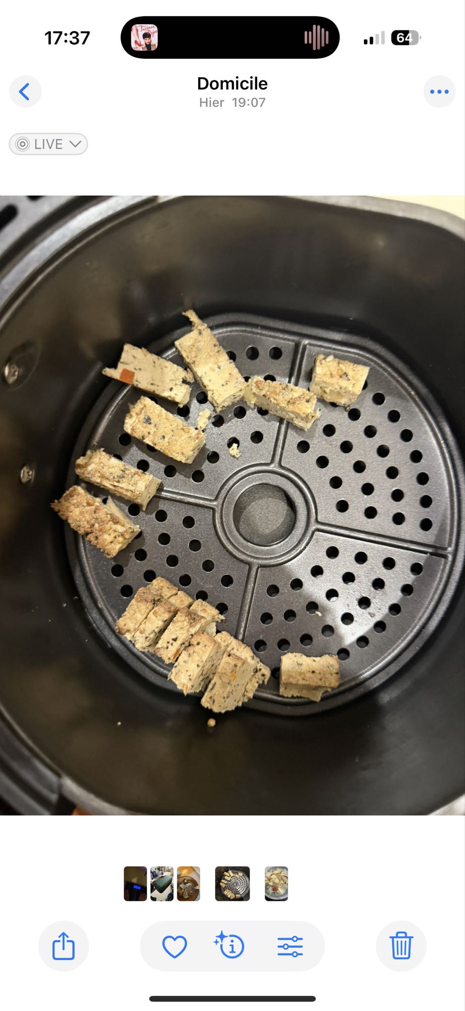Tofu grillé